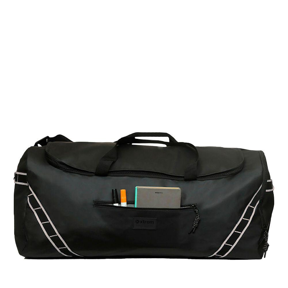 Bolso Deportivo Traveller Negro/Blanco XL-5