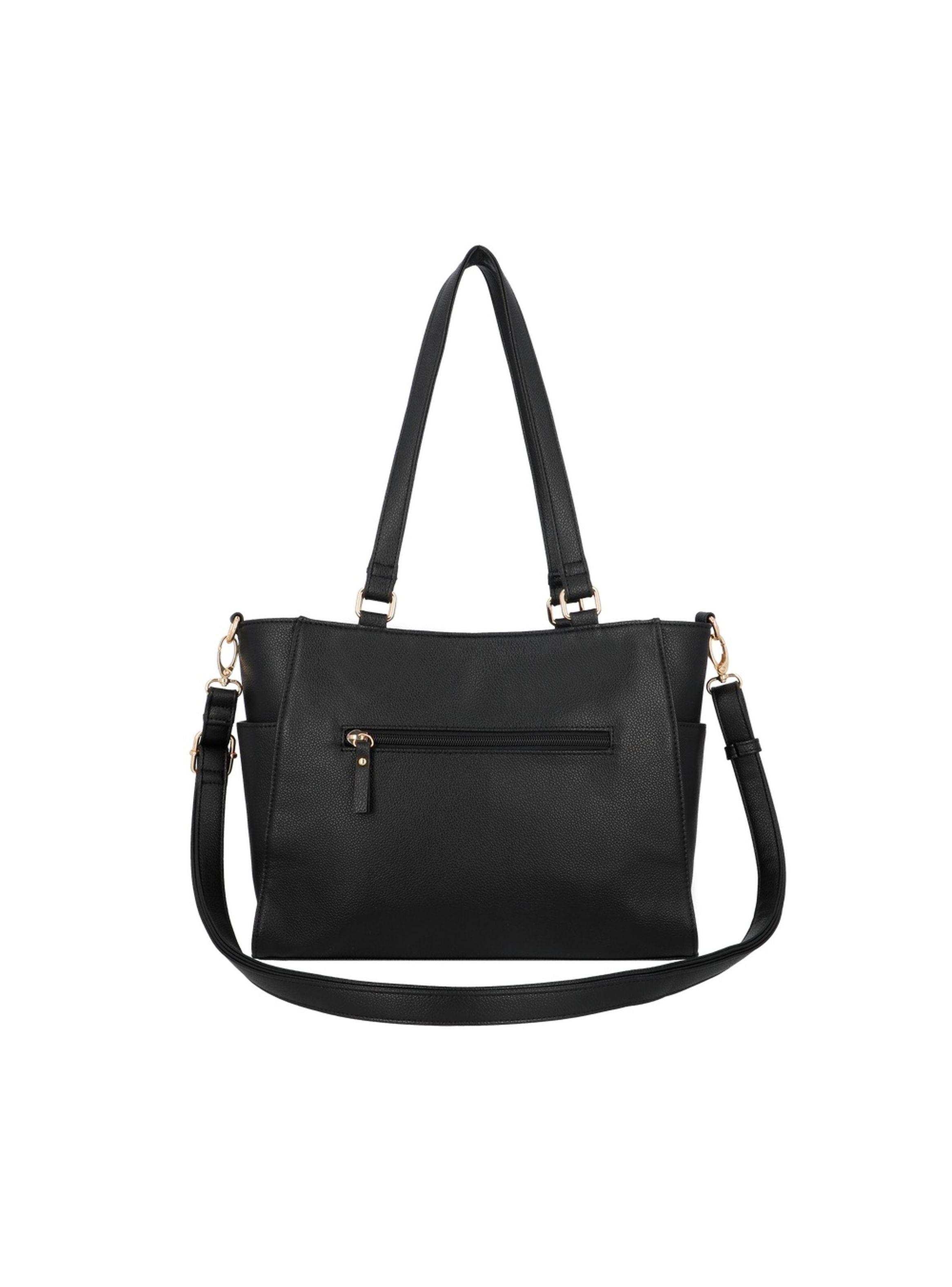 Cartera Tote Secret Teruel FW25 M Negro-2