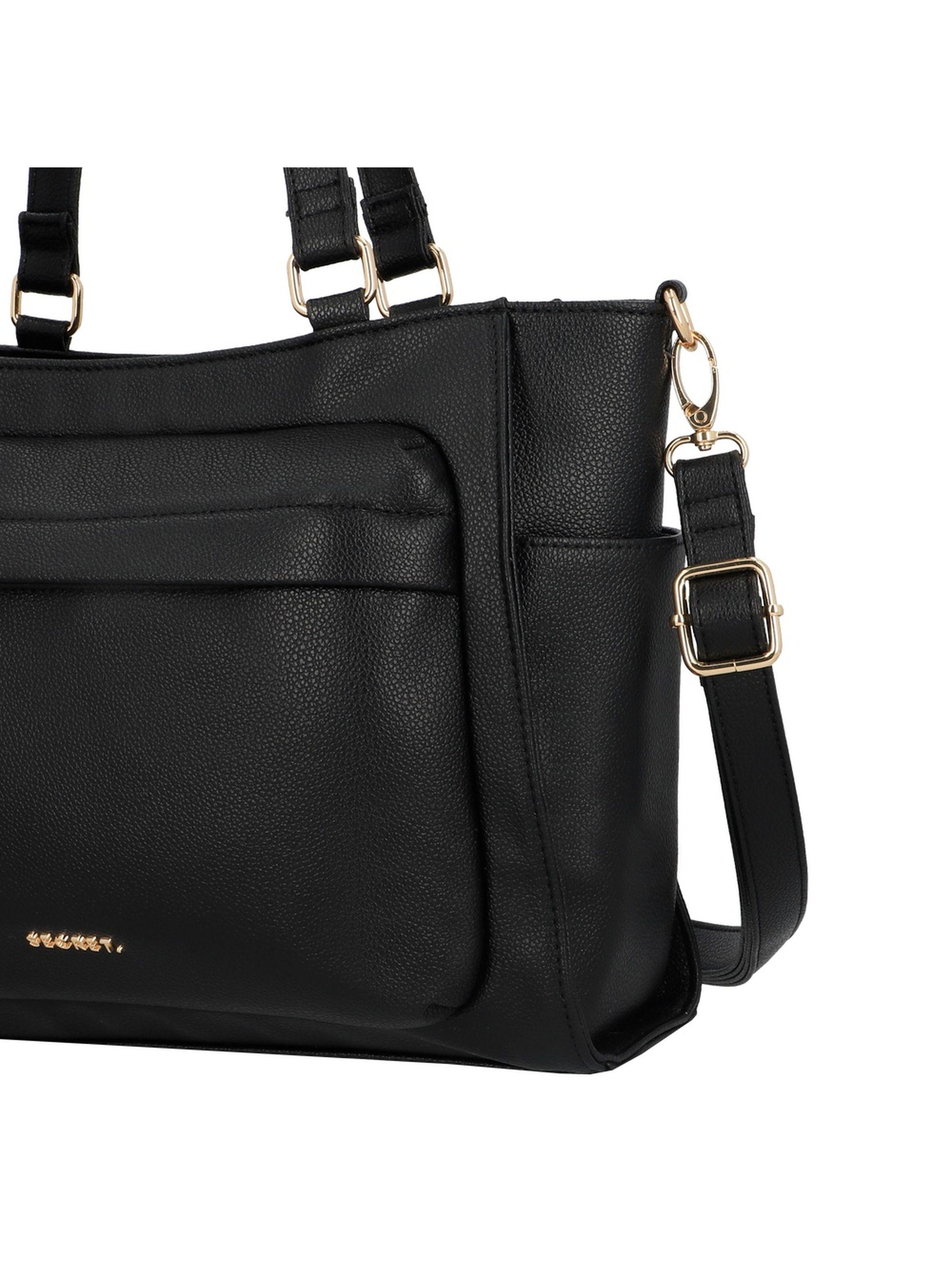 Cartera Tote Secret Teruel FW25 M Negro-4