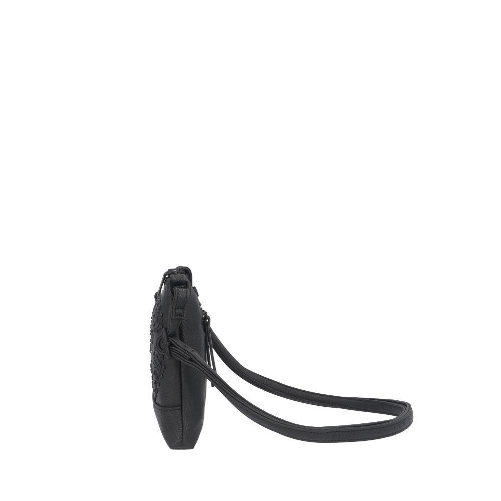 Cartera Oxford Casual Negro Secret XS-5
