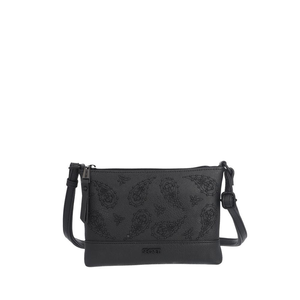 Cartera Oxford Casual Negro Secret XS-0