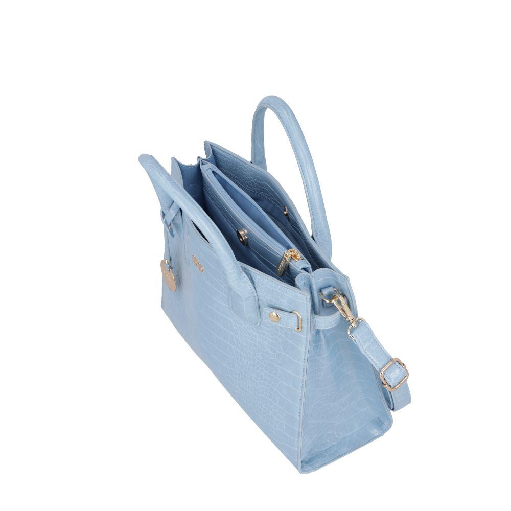 Cartera Viena Casual Celeste Secret L-3