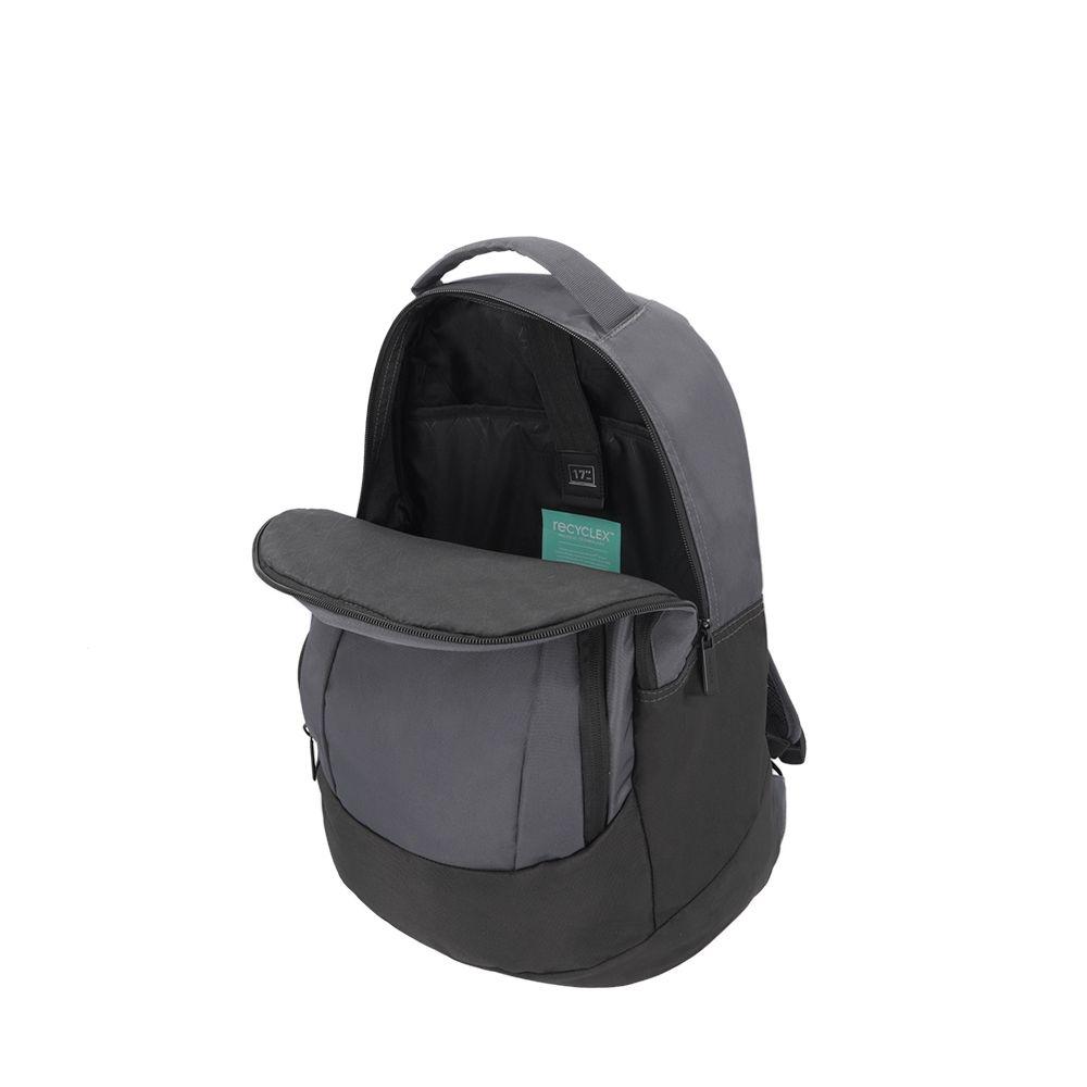 Mochila Notebook Saxoline Crossway Gris 17"-2
