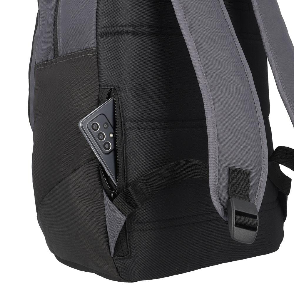Mochila Notebook Saxoline Crossway Gris 17"-9