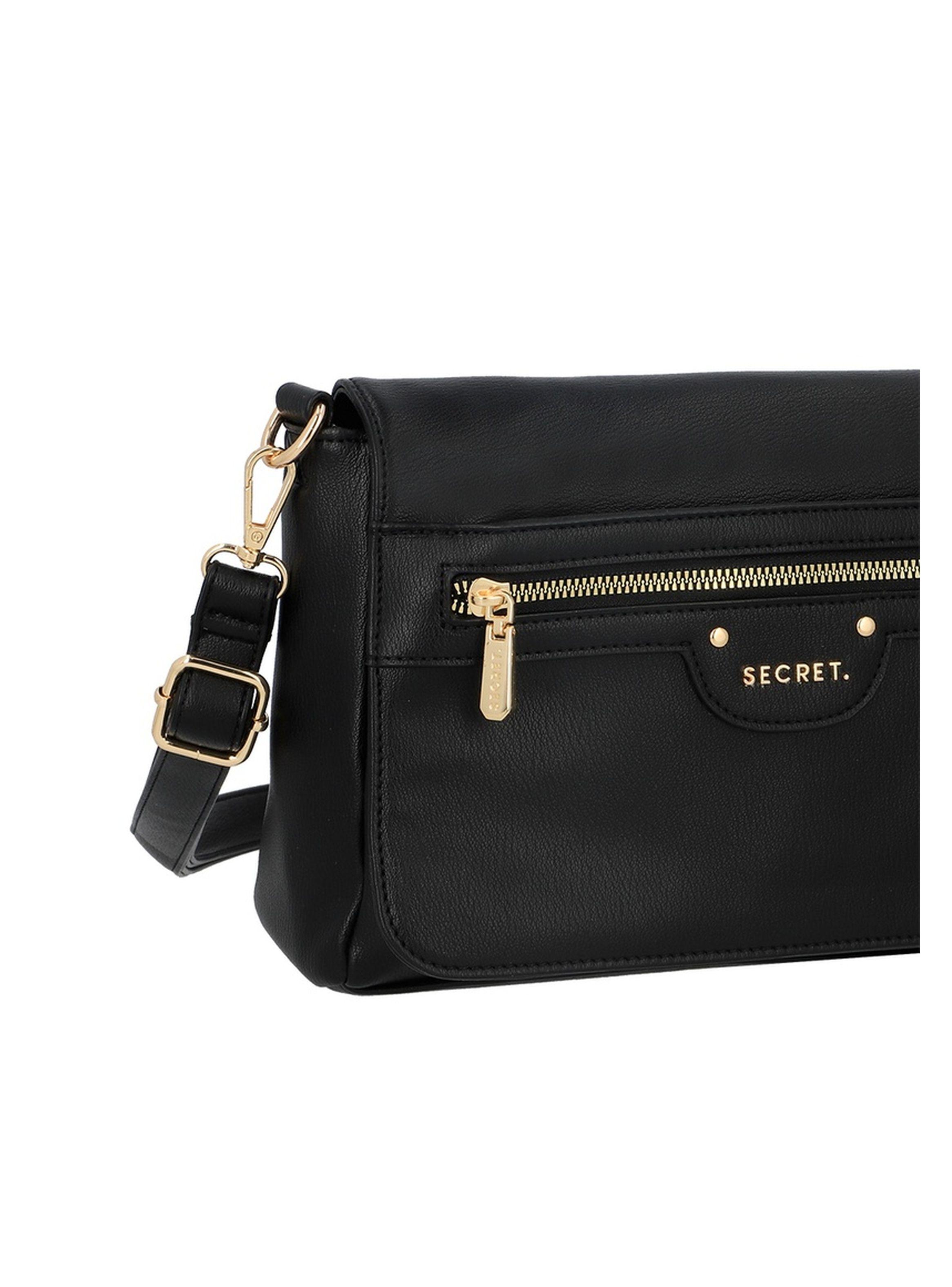 Bandolera Secret Lisse FW25 M Negro-5