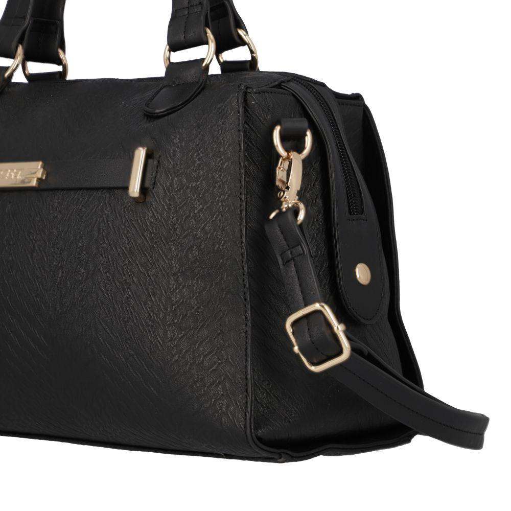 Cartera Kansas Casual Negro Secret M-6