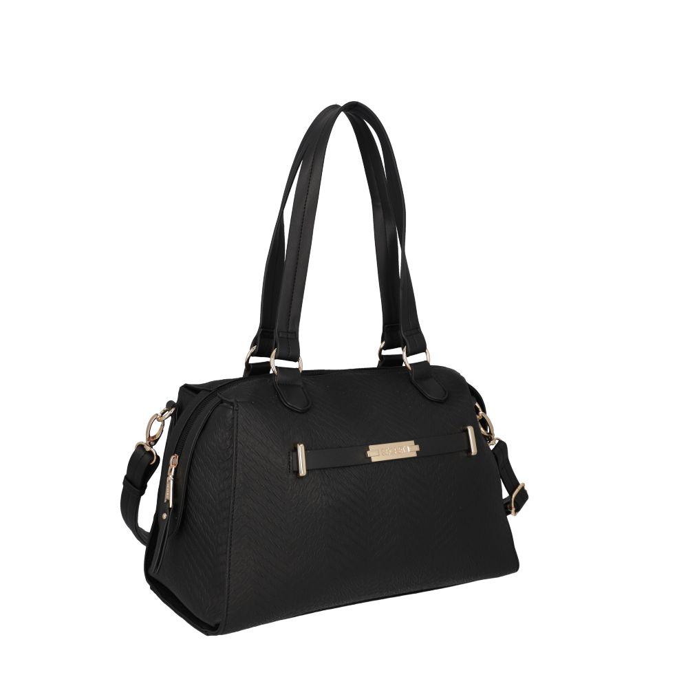 Cartera Kansas Casual Negro Secret M-1