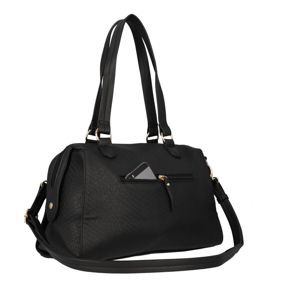 Cartera Kansas Casual Negro Secret M-8