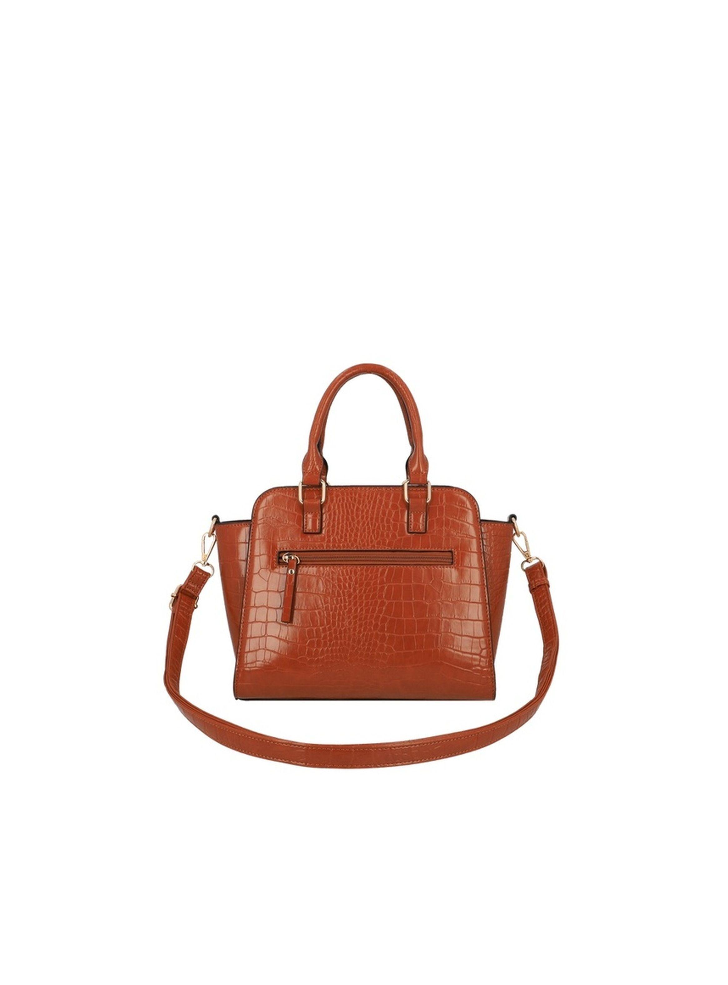 Cartera Tote Secret Bucarest FW25 M Café-2