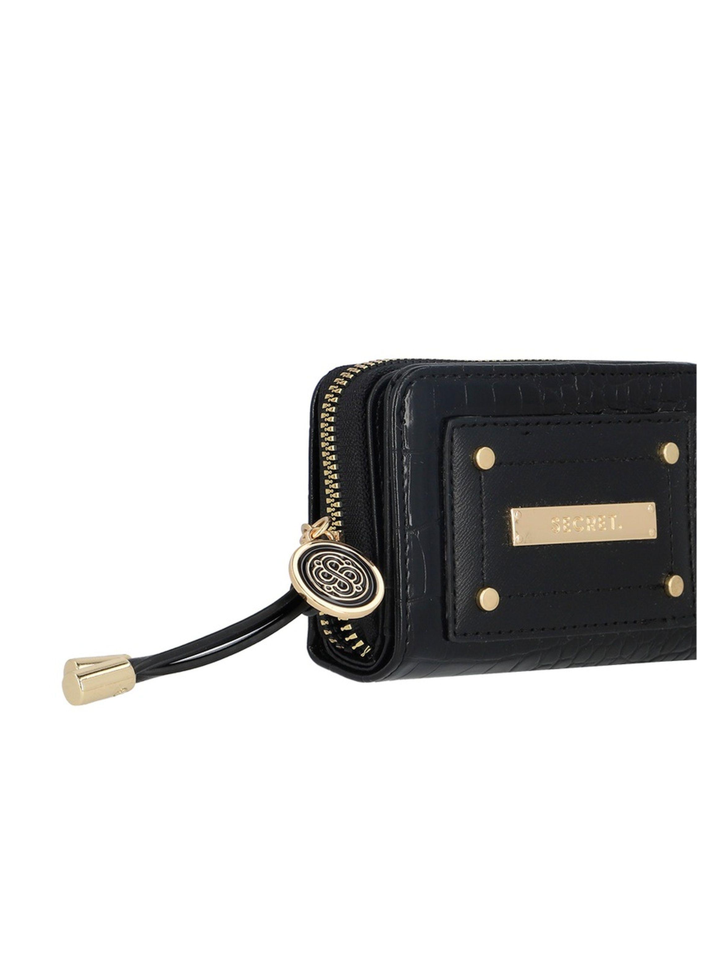 Billetera Secret Badajoz FW25 S Negro-5