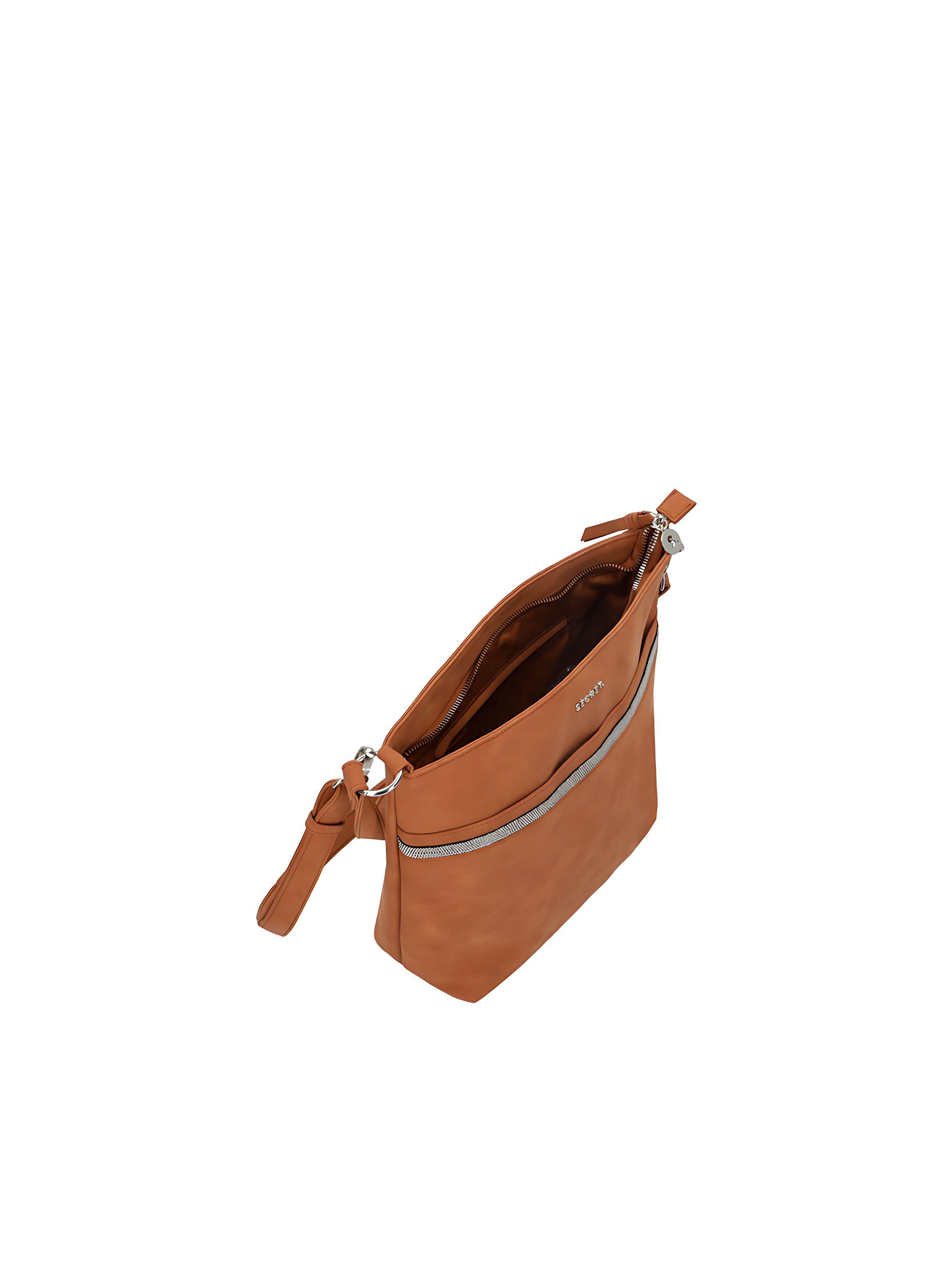 Cartera de hombro Secret Palermo FW24 Café L-3