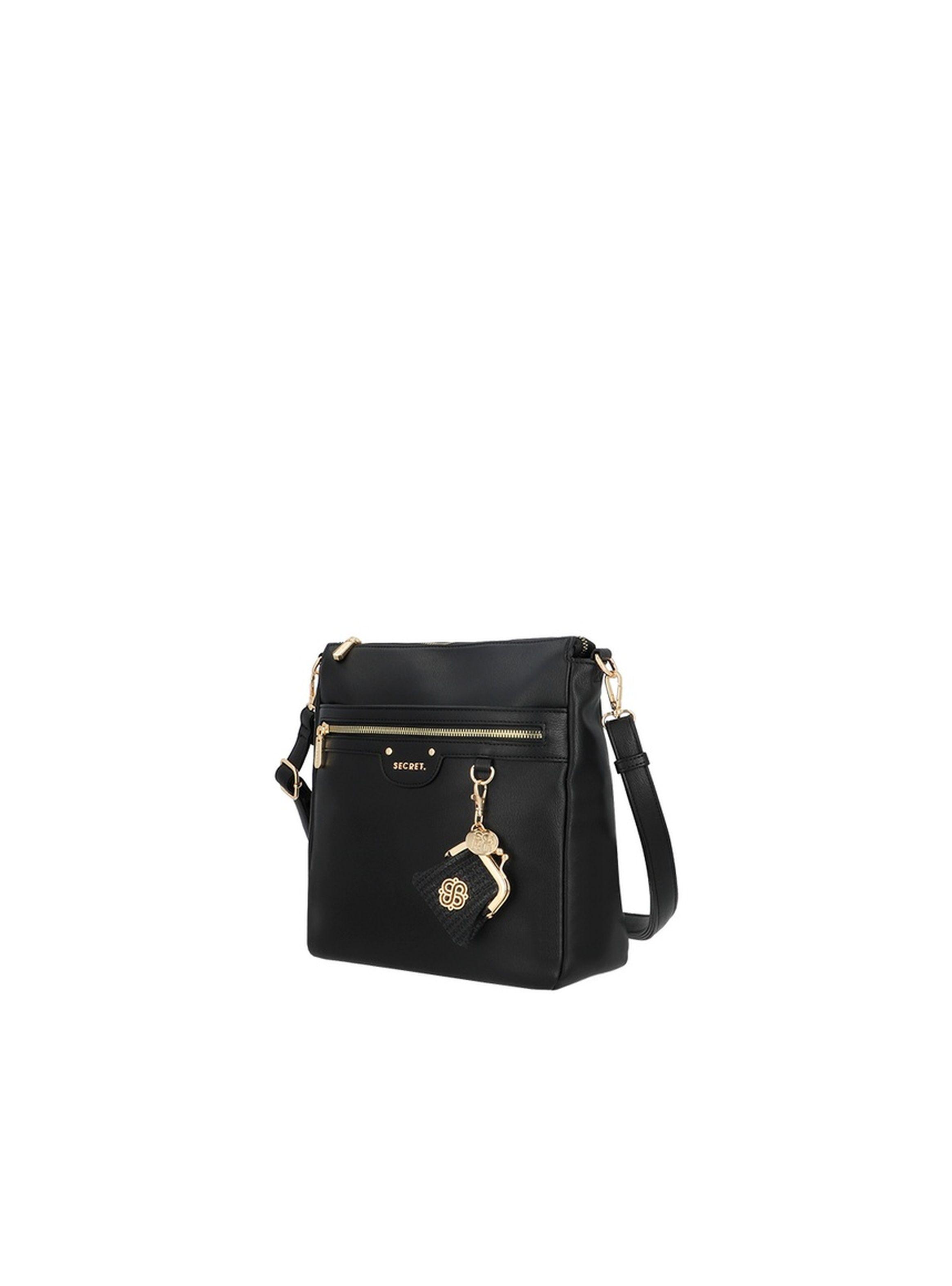 Bandolera Secret Lisse FW25 L Negro-1