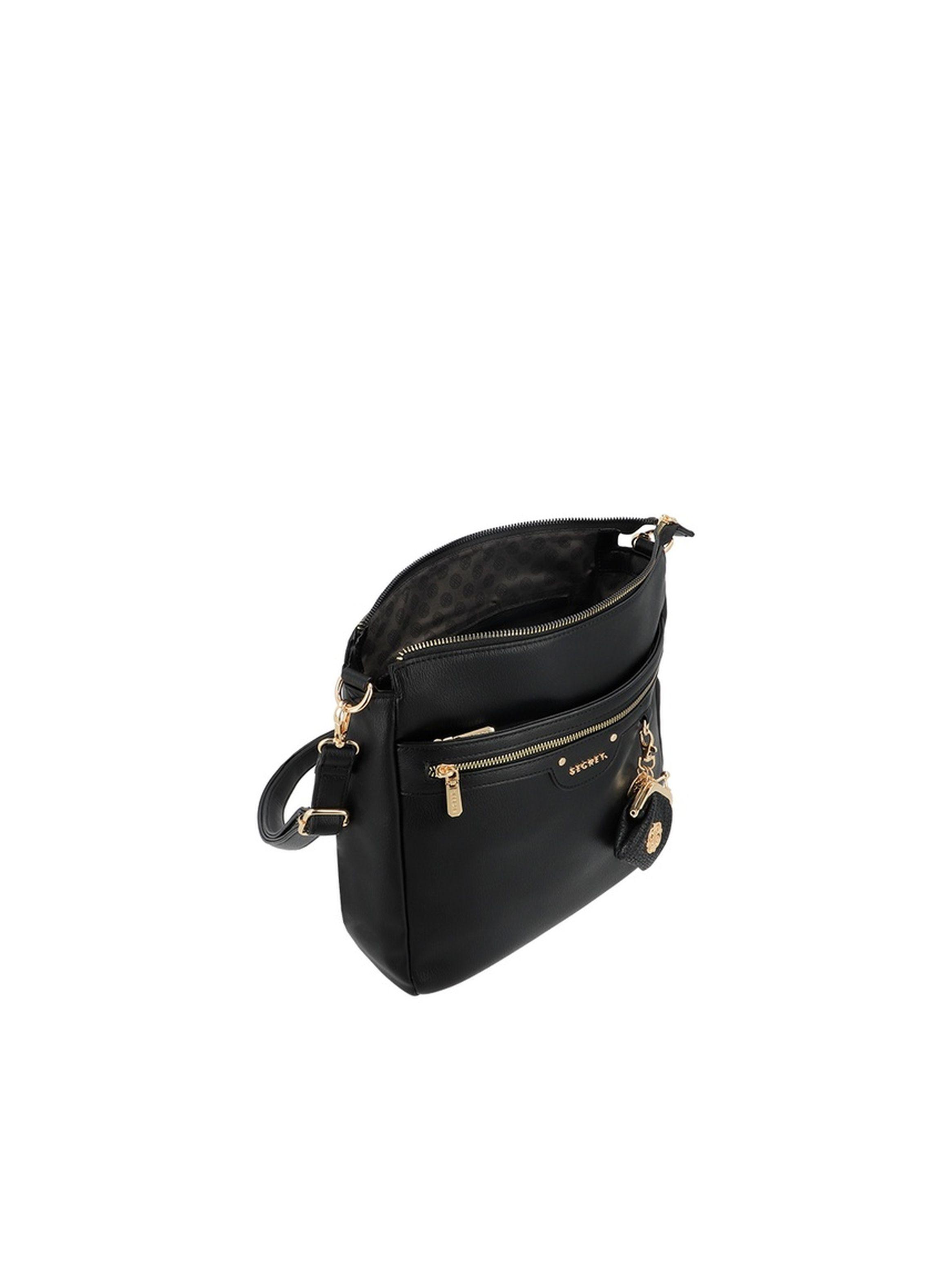 Bandolera Secret Lisse FW25 L Negro-3