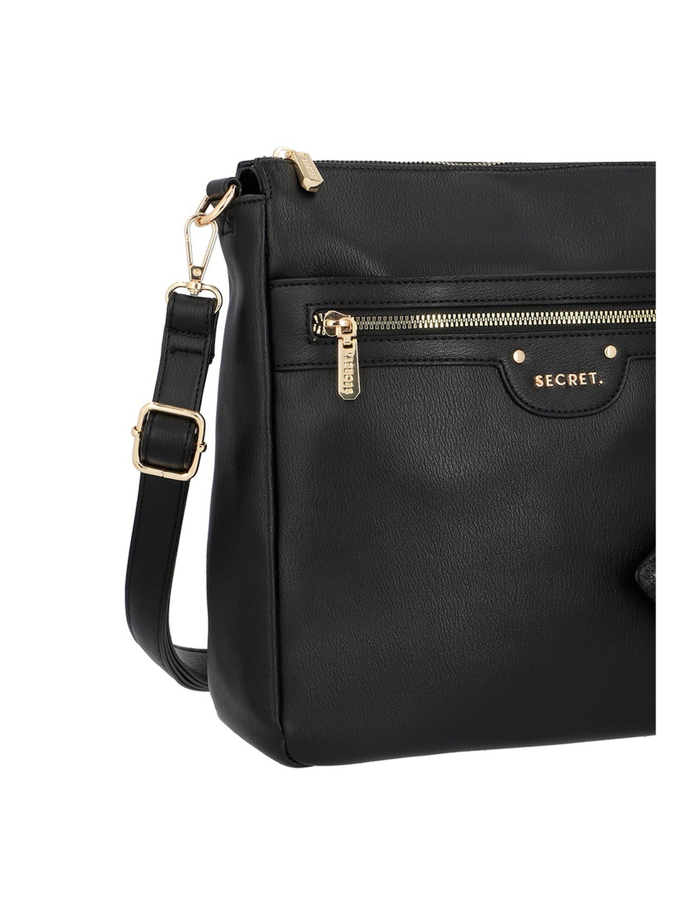 Bandolera Secret Lisse FW25 L Negro-4