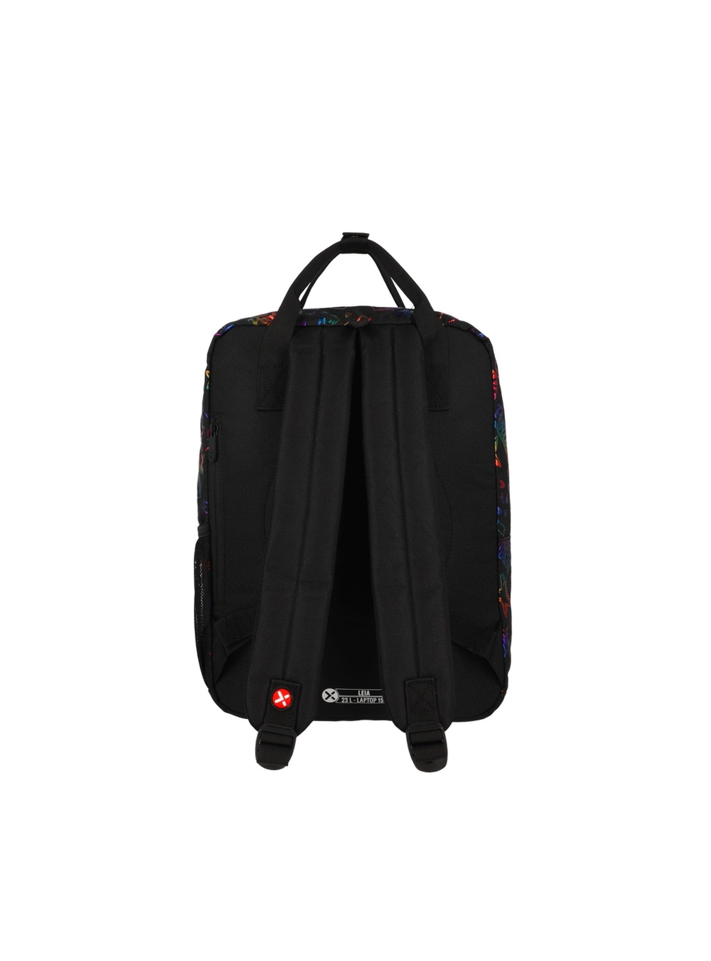 Mochila Notebook Xtrem Leia 6XT Negro/Multicolor 15"-2