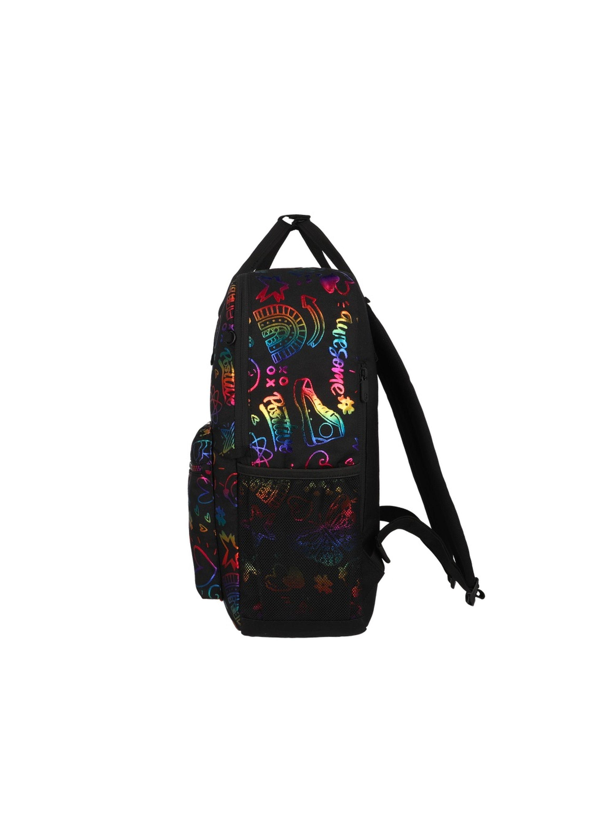 Mochila Notebook Xtrem Leia 6XT Negro/Multicolor 15"-4