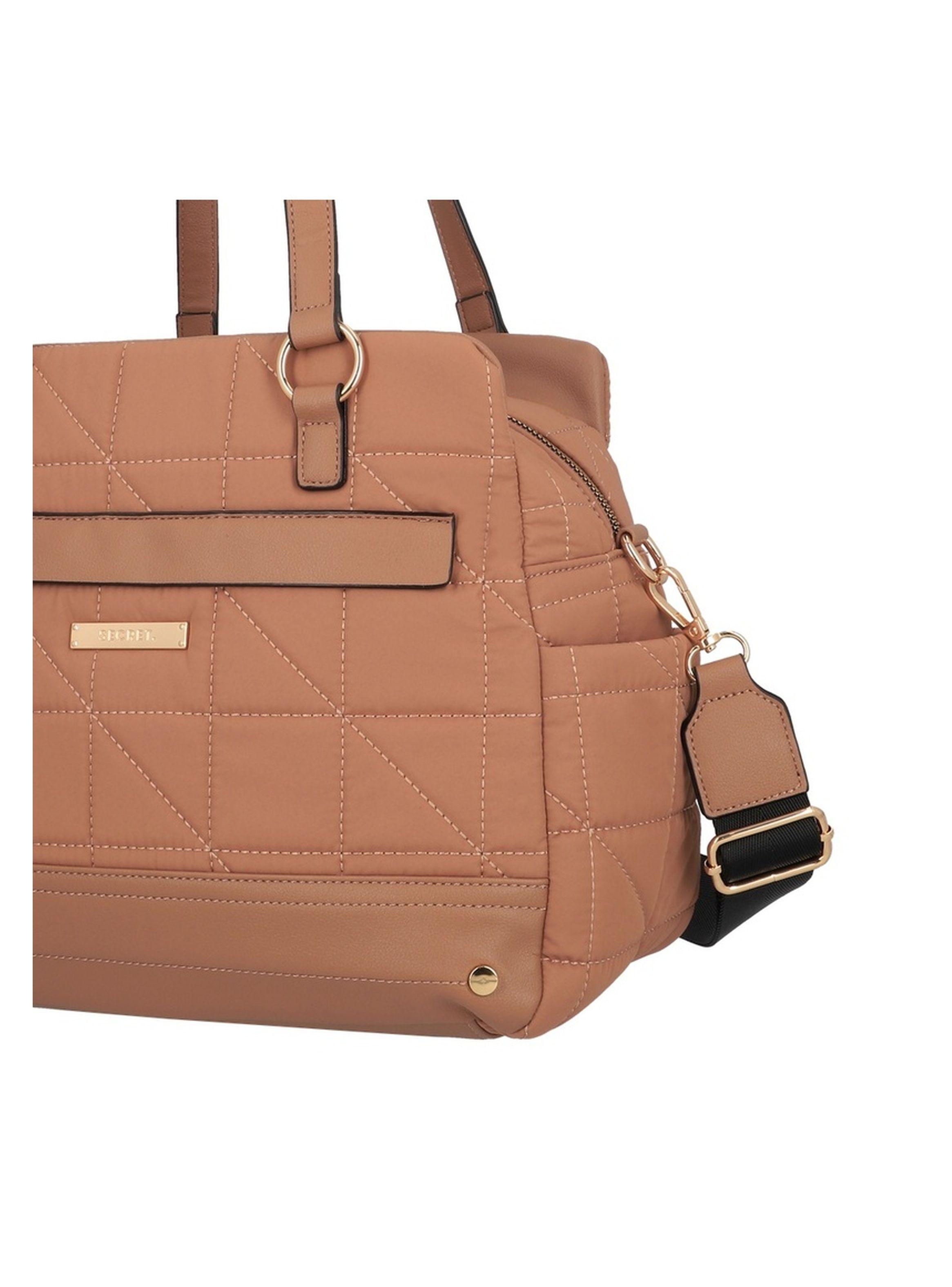 Cartera de hombro Secret Aspen FW25 L Tostado-4