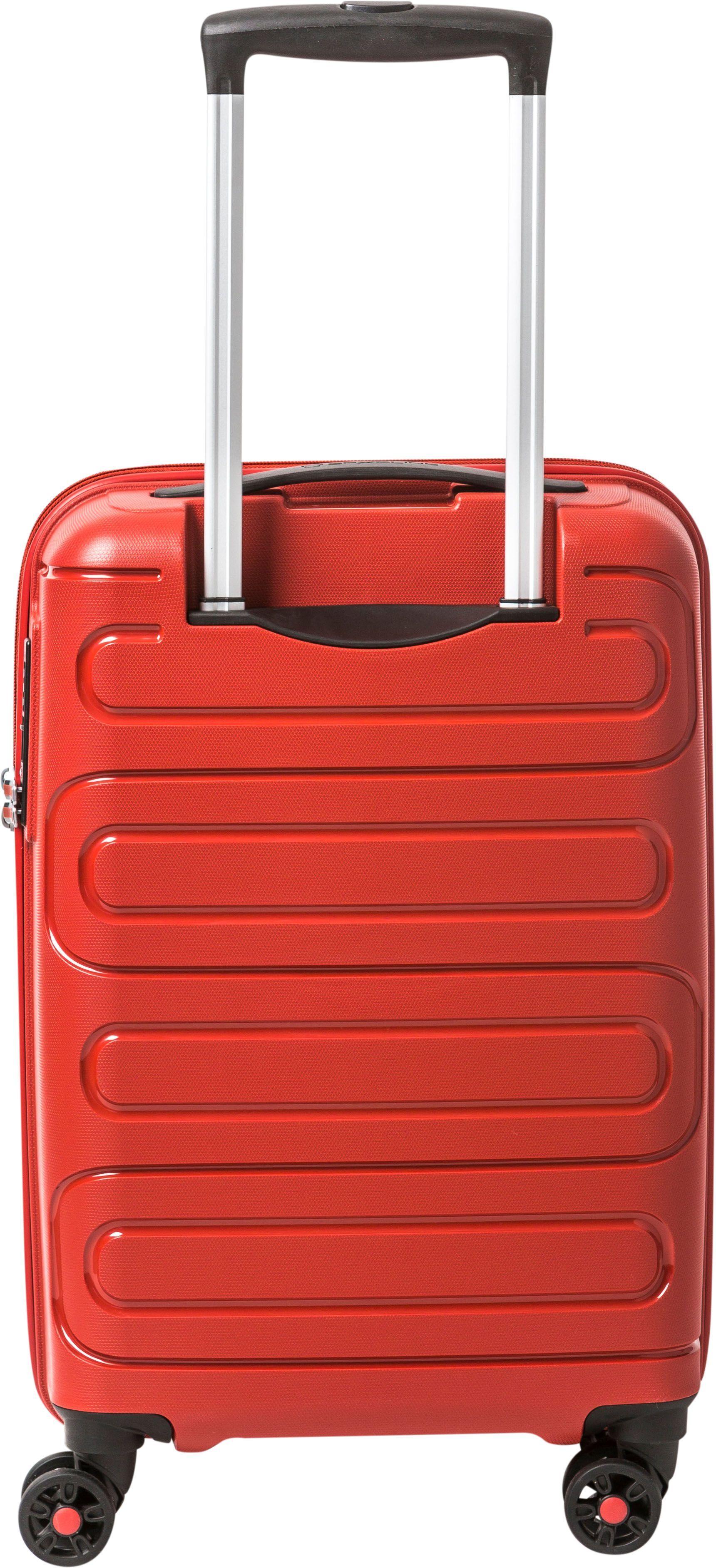 Maleta de Cabina Saxoline Fortress Rojo-2