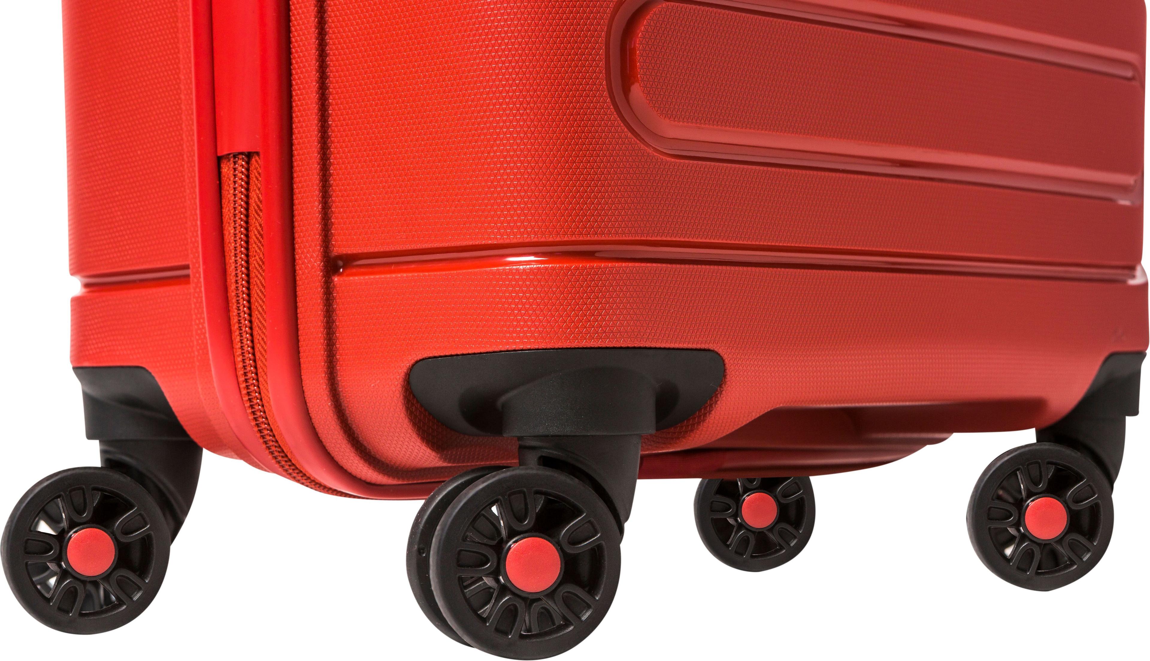 Maleta de Cabina Saxoline Fortress Rojo-5