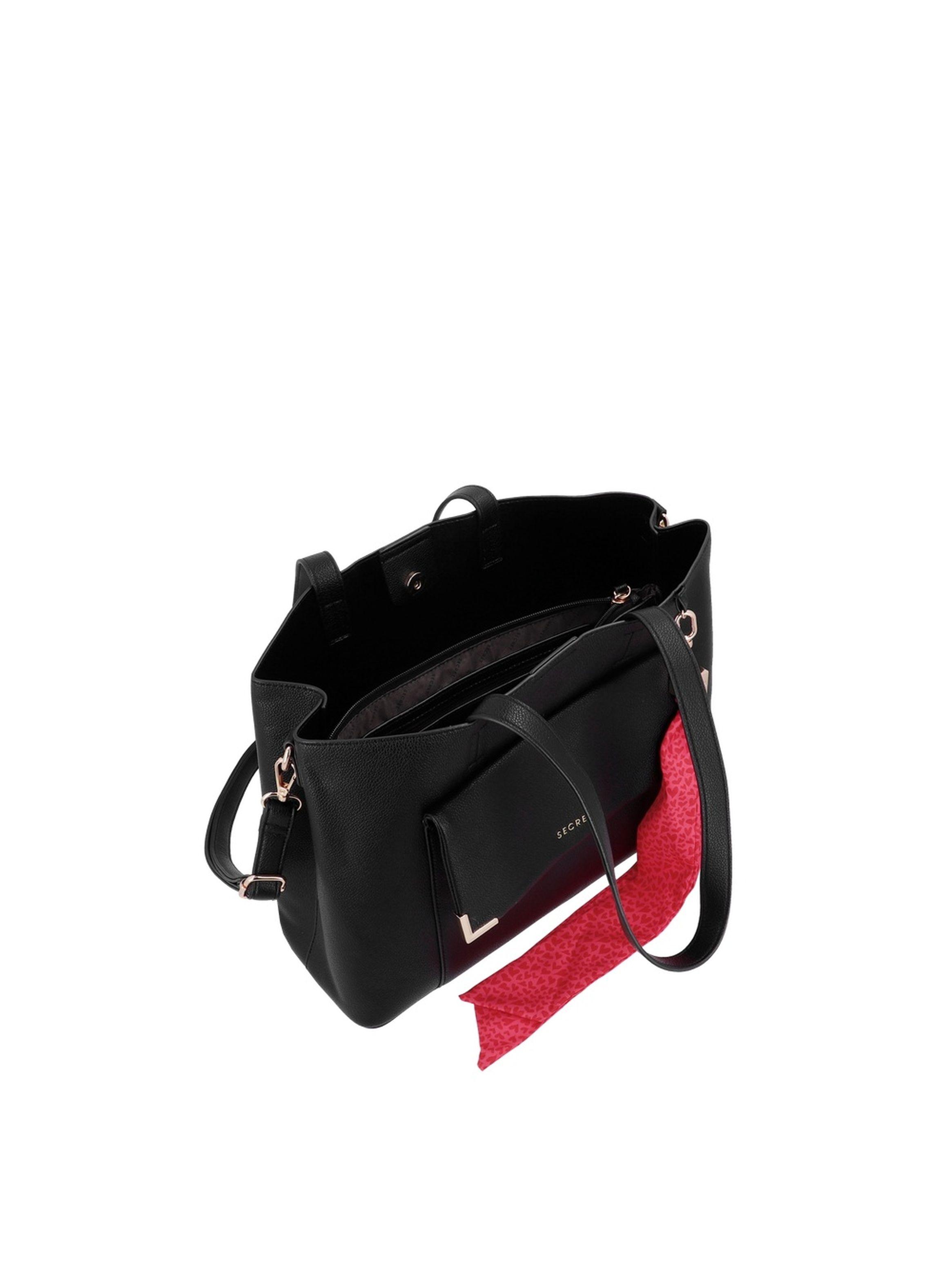 Cartera Tote Secret Mother ST6 L Negro-3