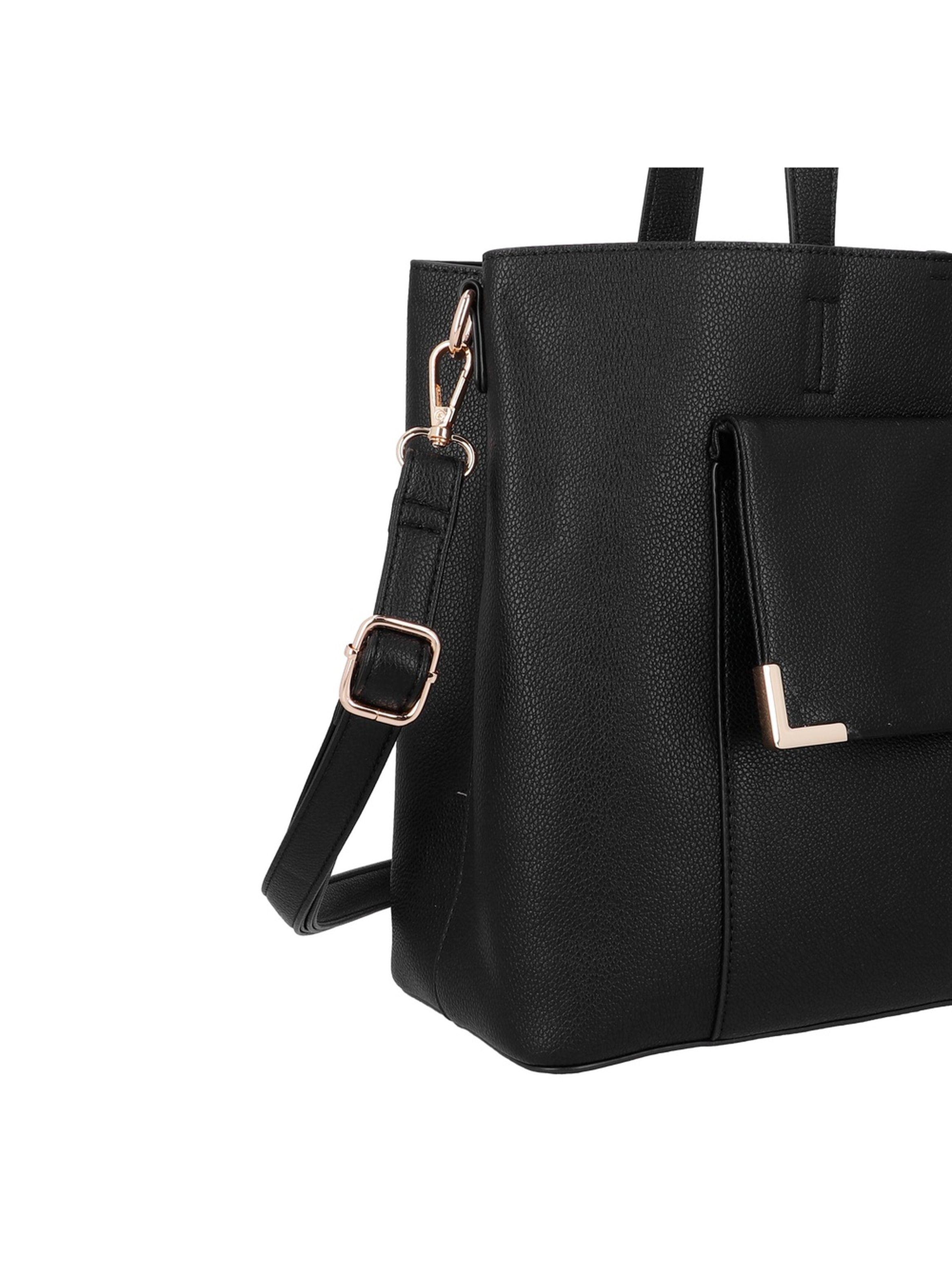 Cartera Tote Secret Mother ST6 L Negro-4