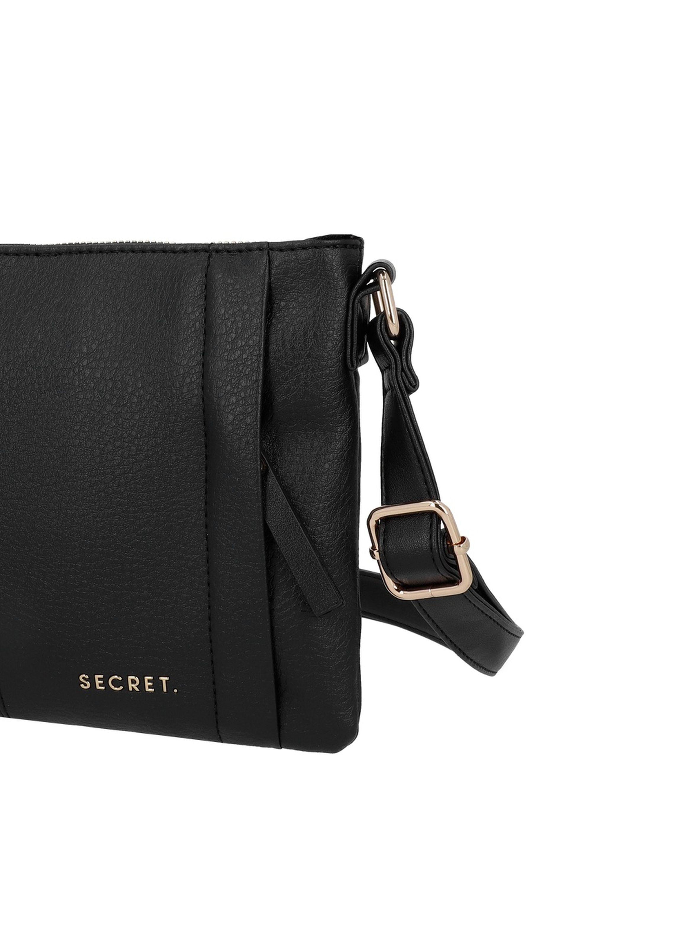 Cartera Bandolera Secret Albury SC7 Pequeña Negra-4