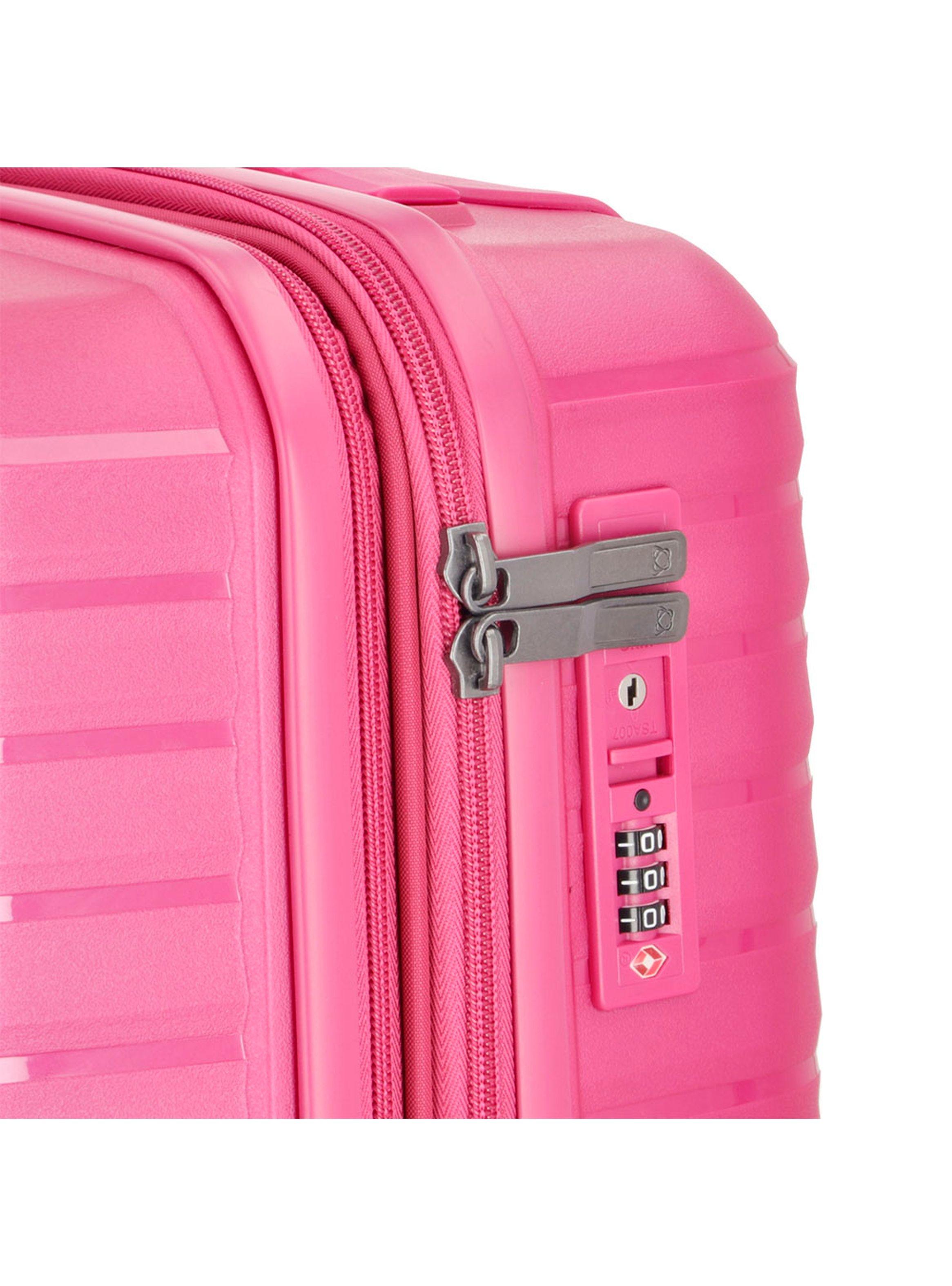 Maleta de Cabina Saxoline Titanium Rosado-8