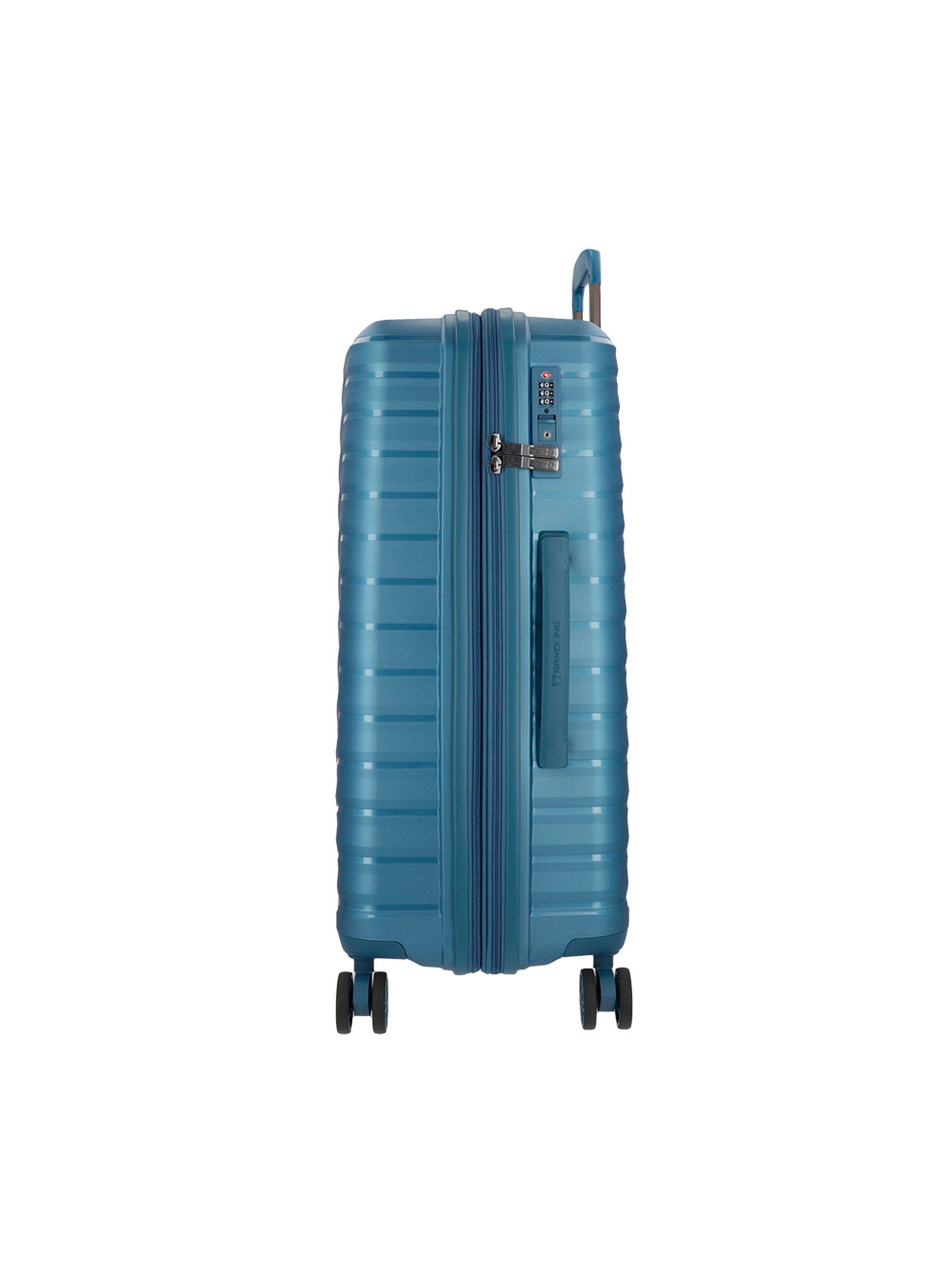 Maleta Grande Saxoline Titanium Azul-4