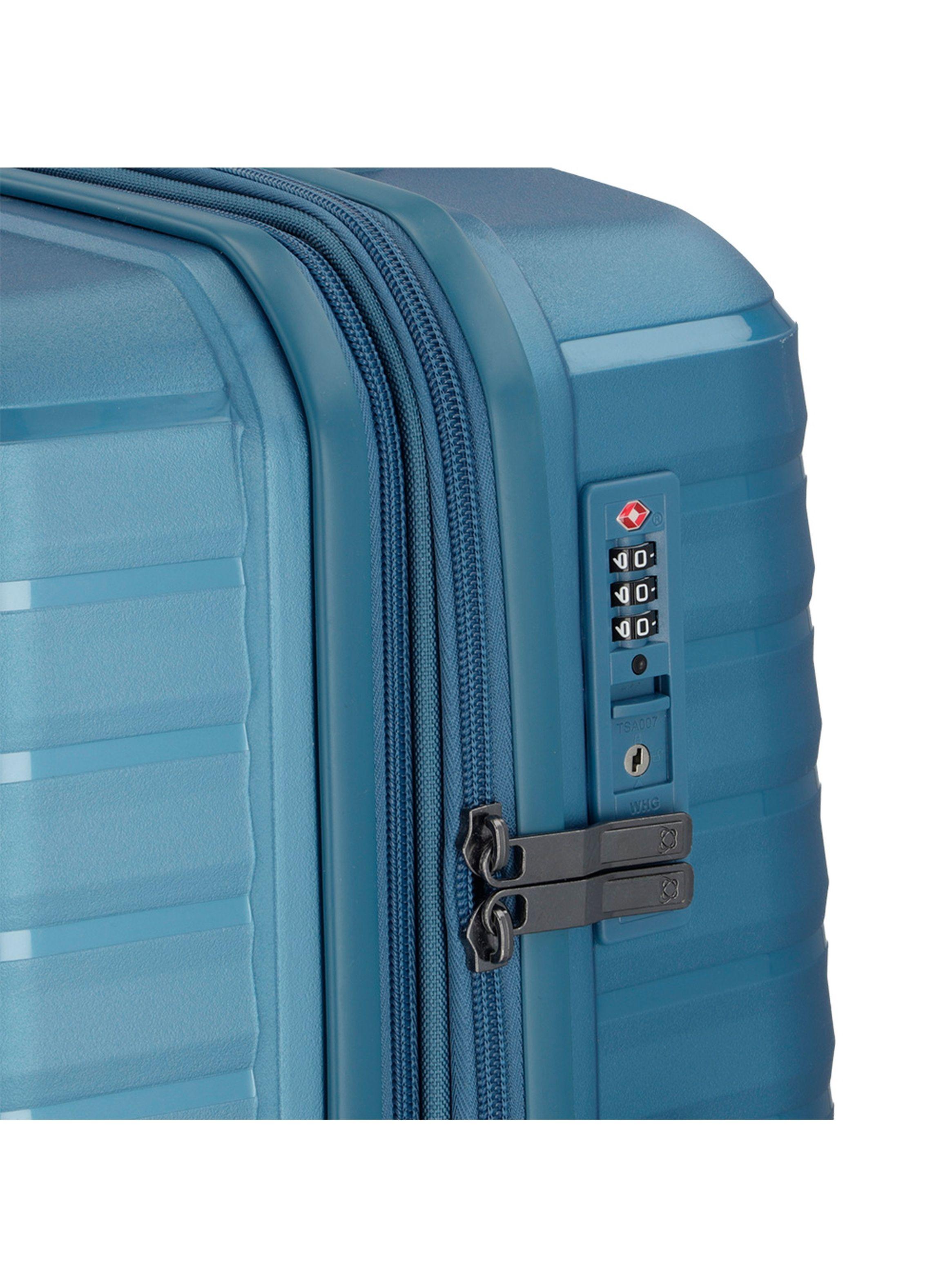 Maleta Grande Saxoline Titanium Azul-9