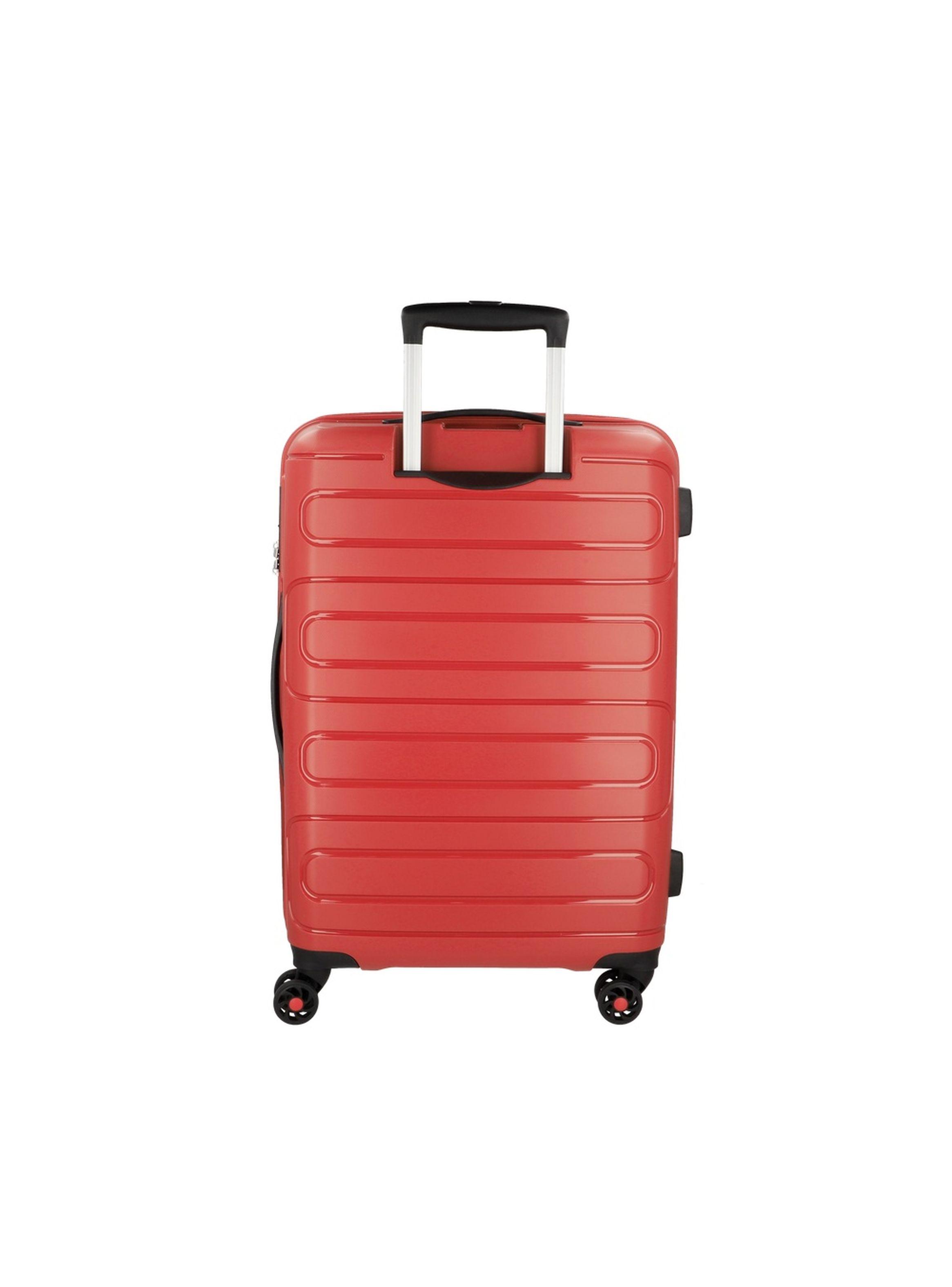 Maleta Mediana Saxoline Fortress 2.0 Rojo-2