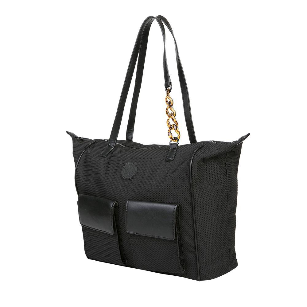 Cartera Tote Bag Secret Samoa Negro L-1