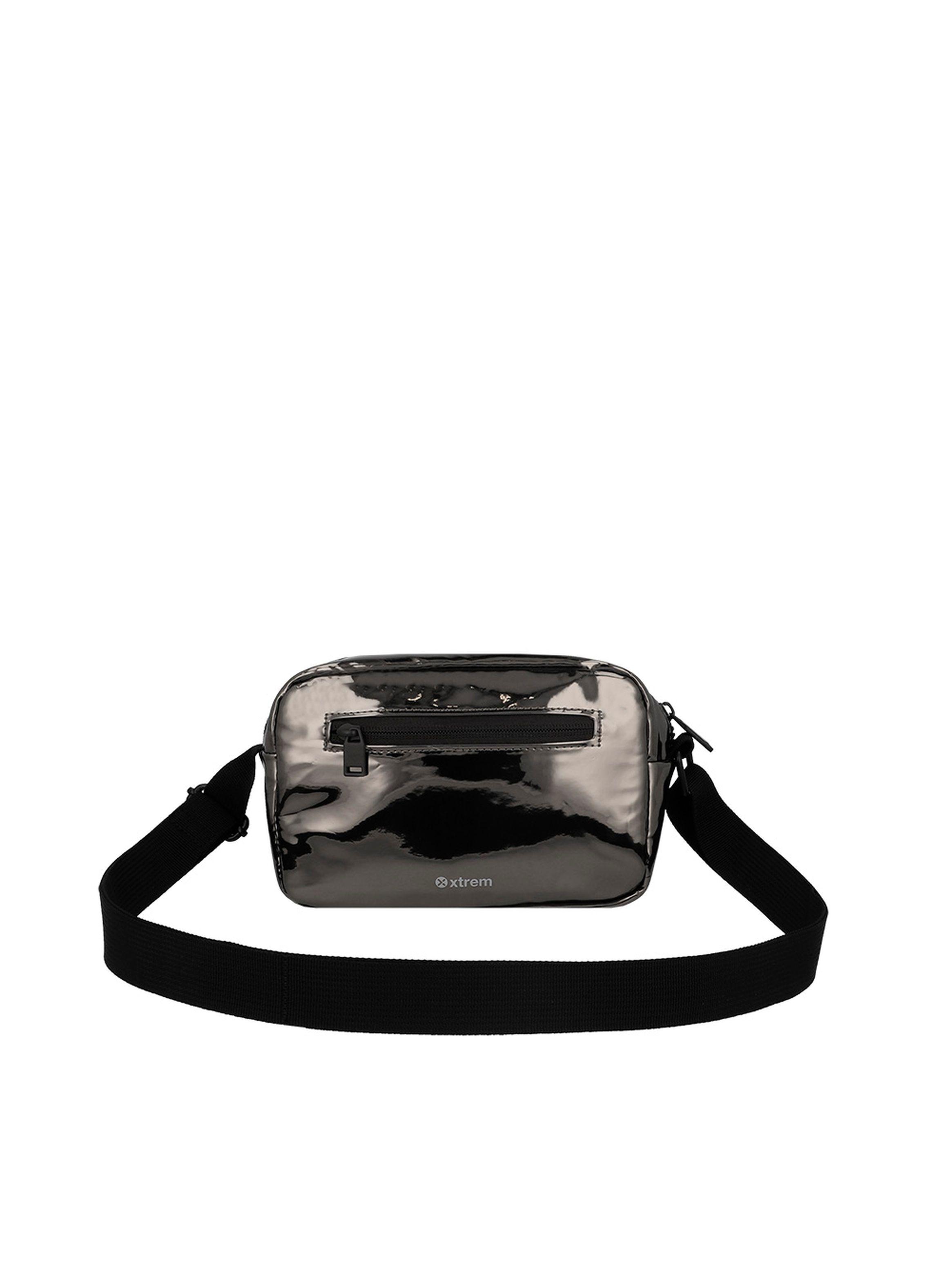 Cartera cruzada Xtrem Izzie 3XT Gris Metálico S-2