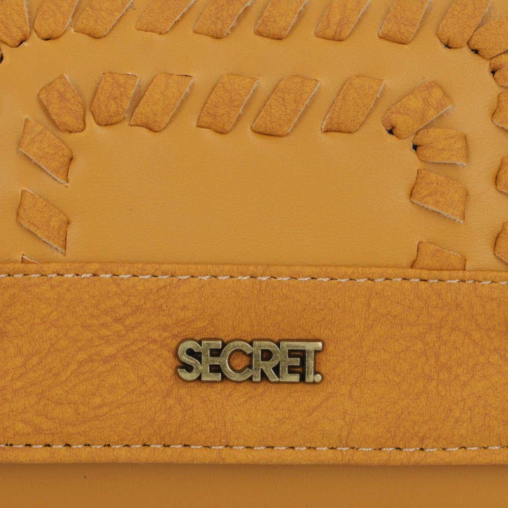 Billetera Mujer Dallas Mostaza Secret-5
