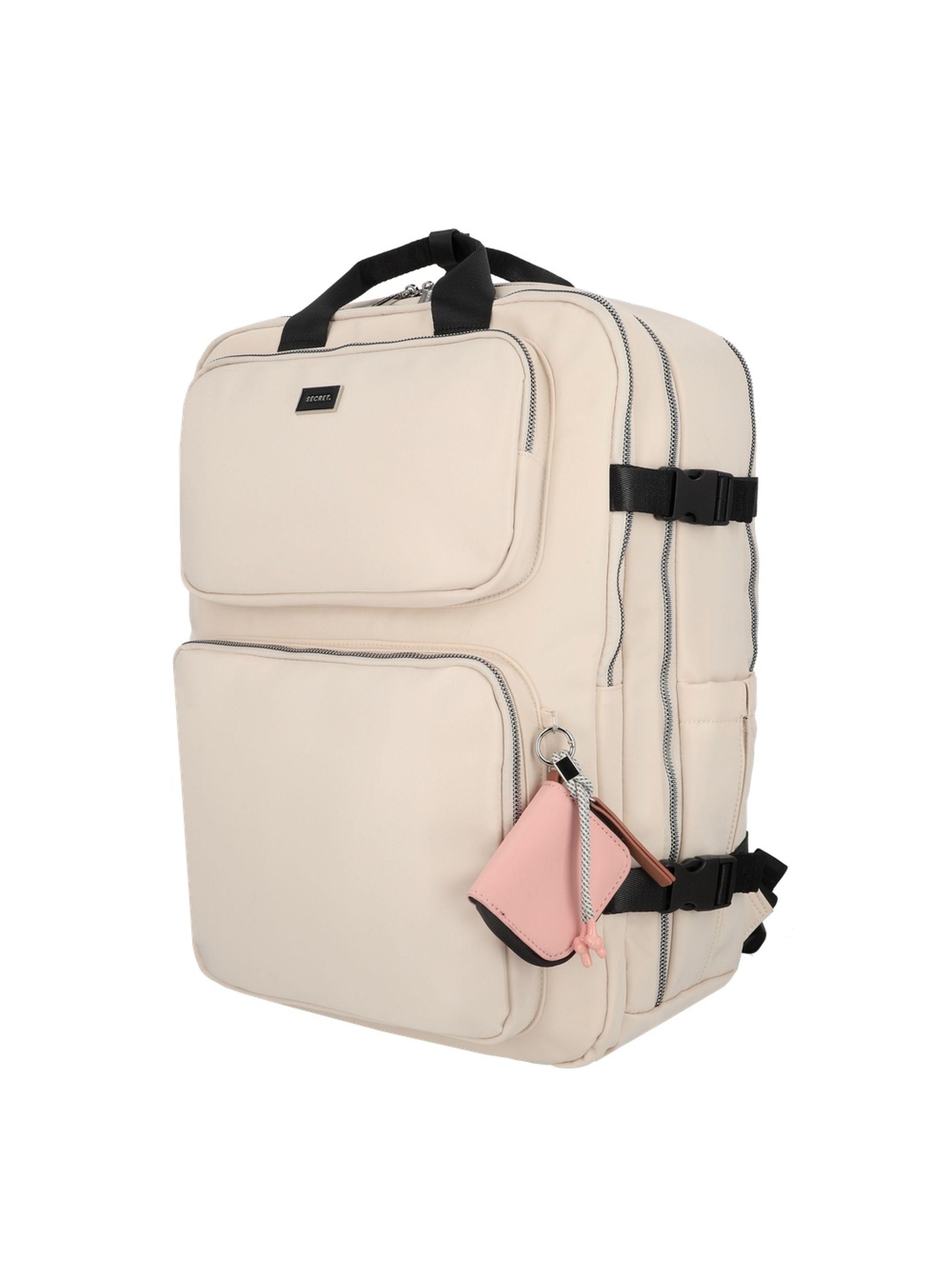Mochila de Viaje Secret Candelaria SC6 Beige 16"-1