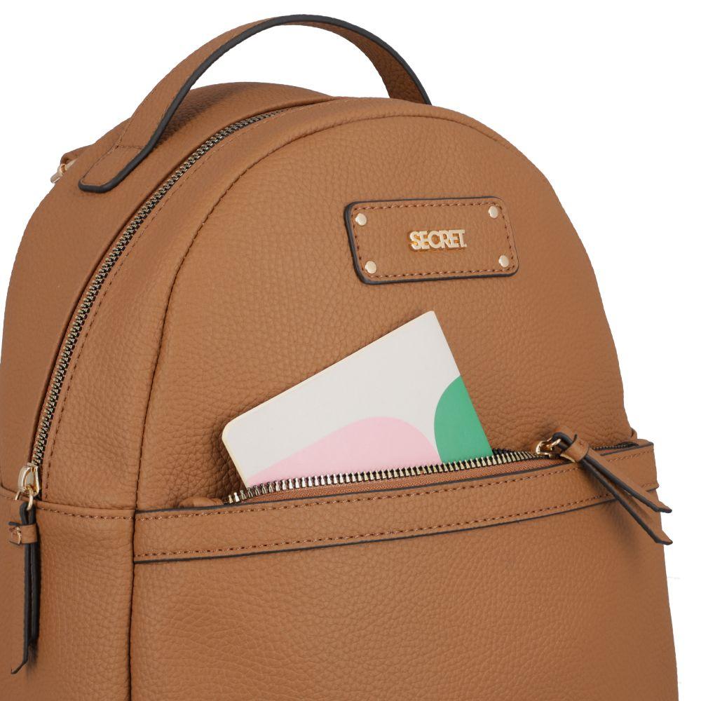 Mochila Lisboa Casual Café Secret M-8