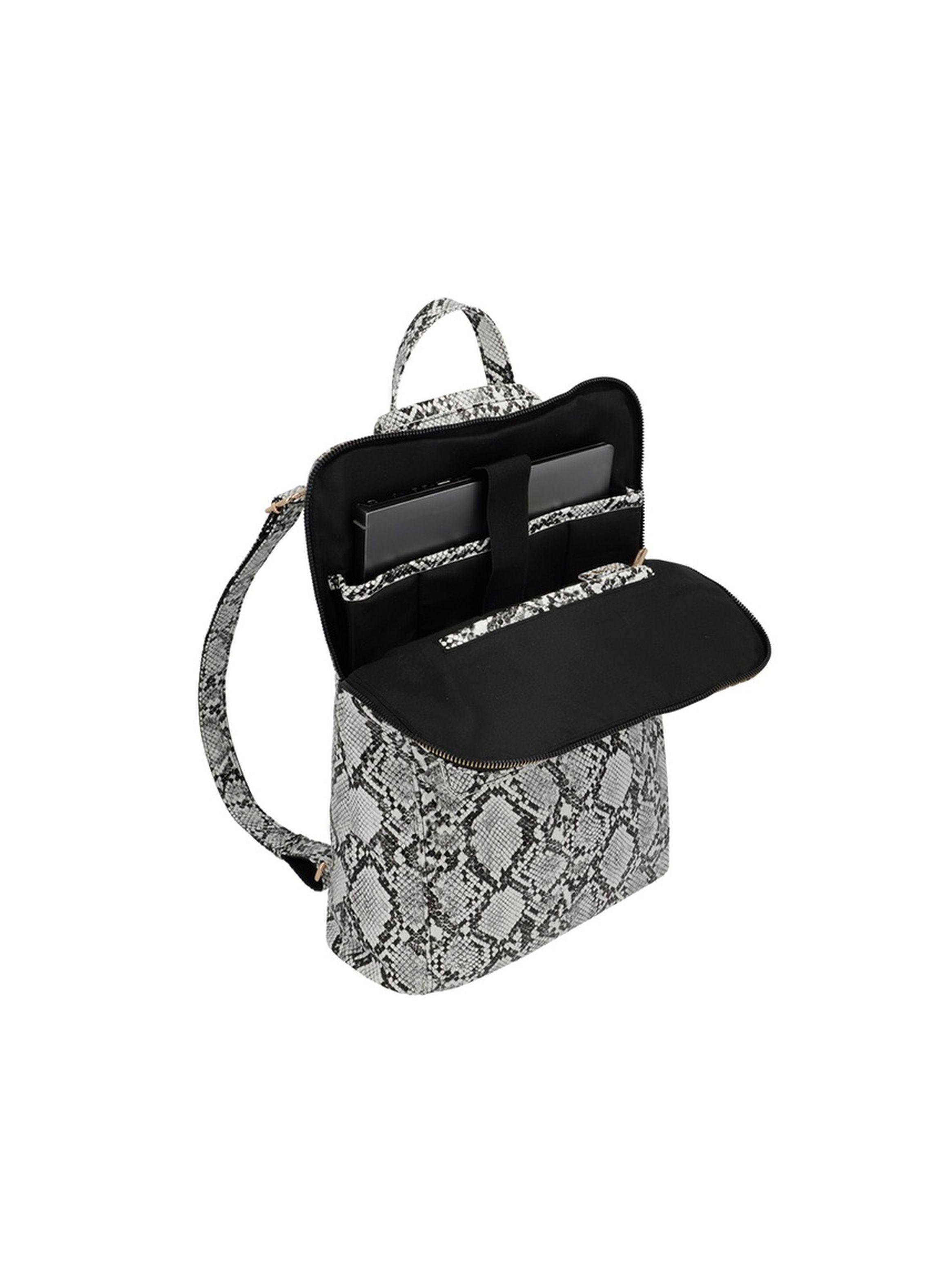 Mochila Notebook Secret Piamonte SS25 14" Blanco-3