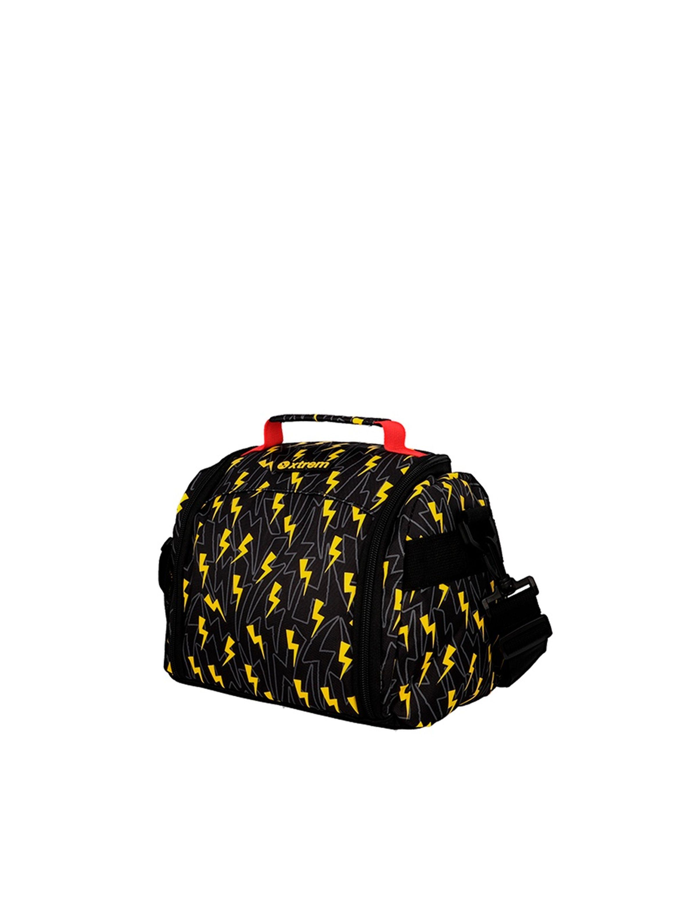 Lonchera Térmica Xtrem Break 3.0 6XT Rayos Negro/Amarillo-1