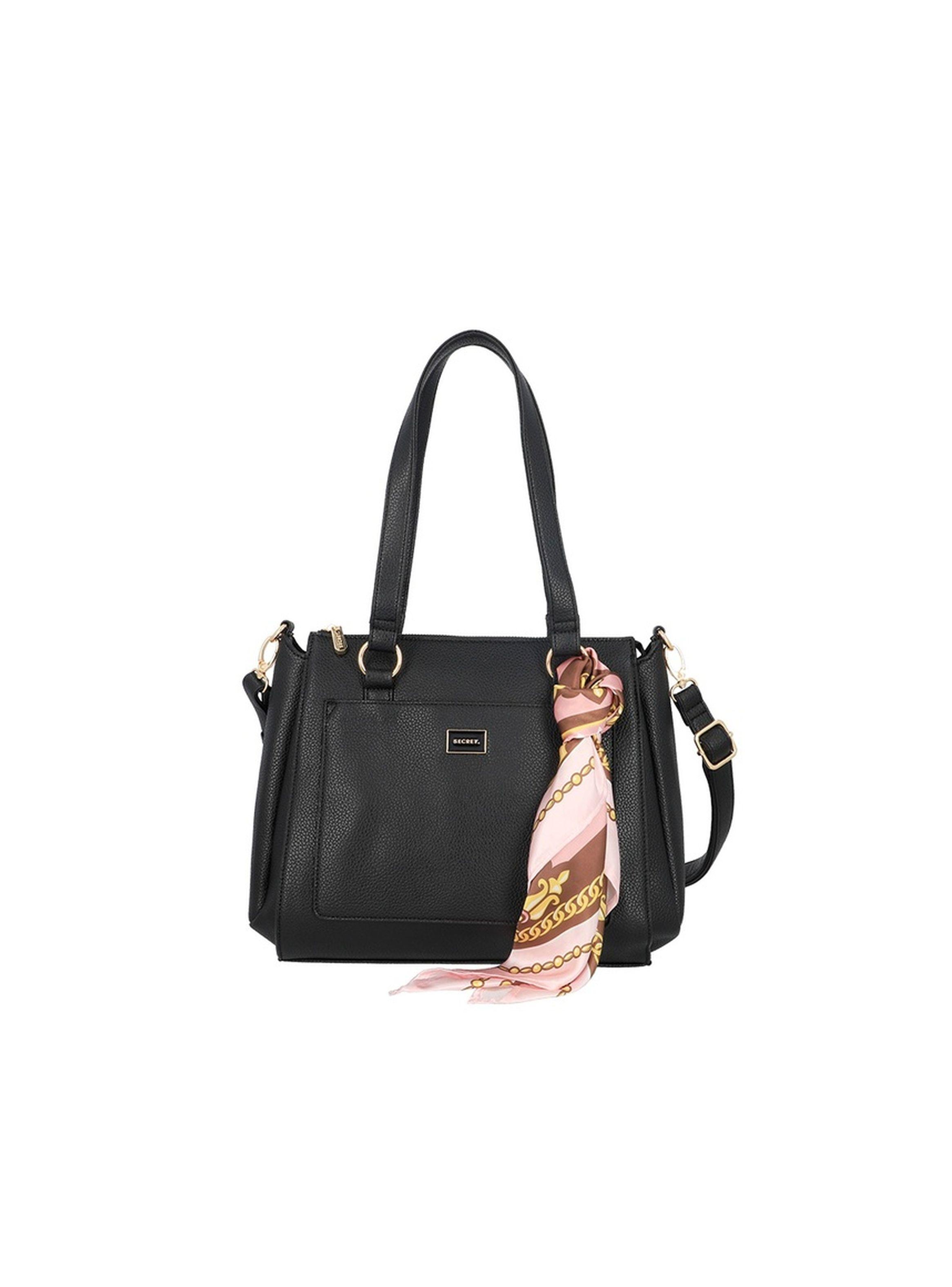 Cartera de hombro Secret Riga FW25 L Negro-0