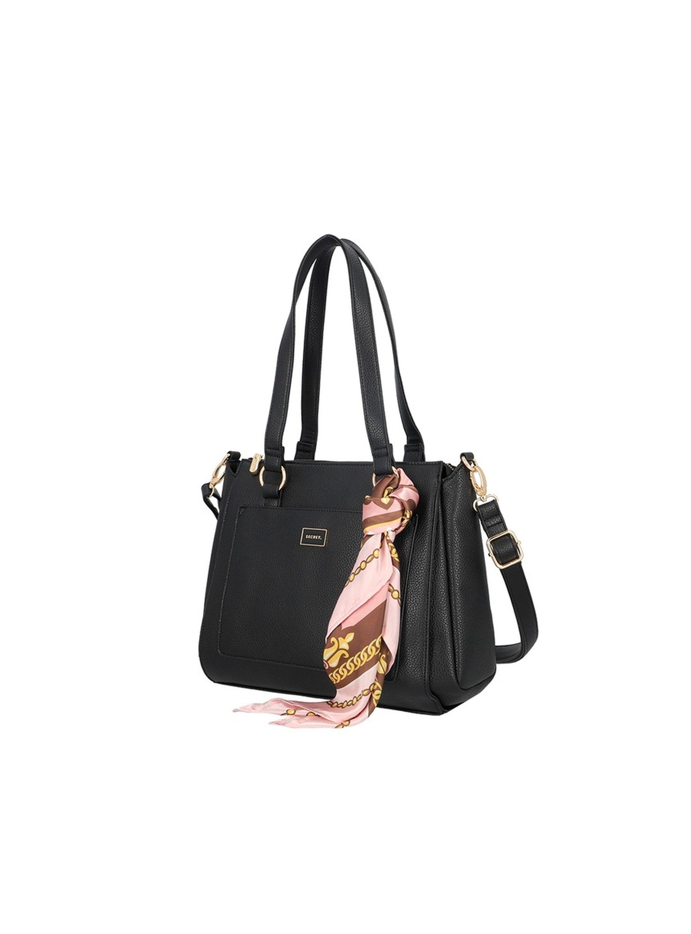 Cartera de hombro Secret Riga FW25 L Negro-2