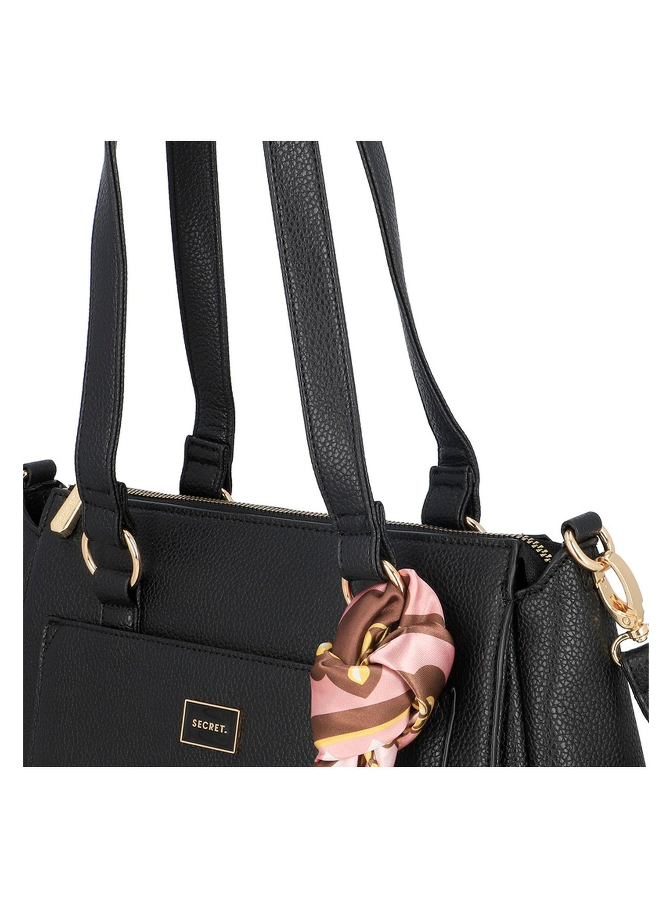 Cartera de hombro Secret Riga FW25 L Negro-6