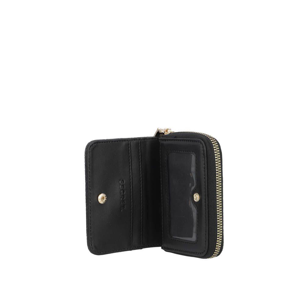 Billetera Mujer Toronto Negra Secret-2