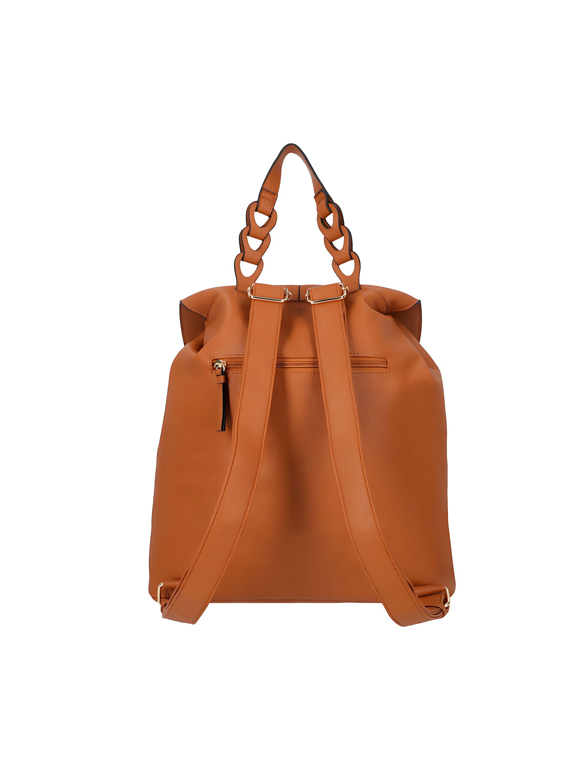 Mochila Secret Sydney FW24 Café L-2