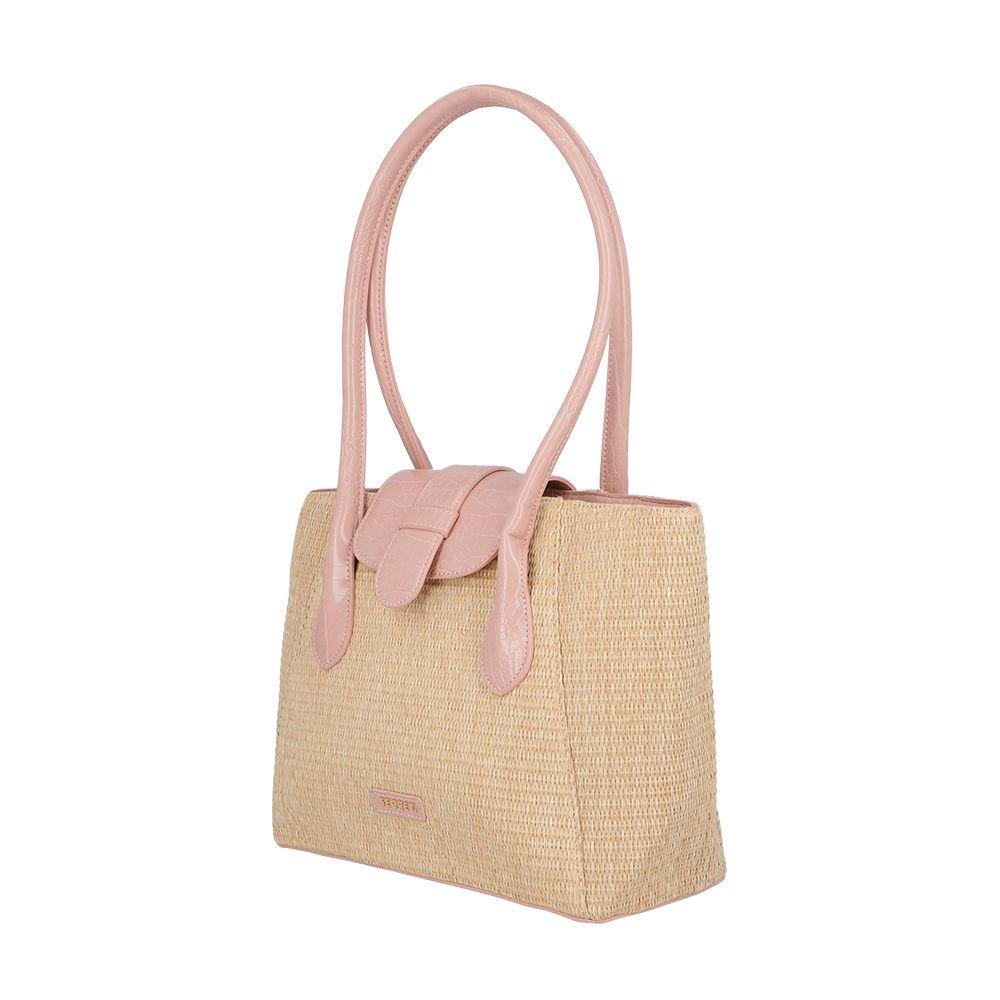 Cartera Tote Bag Secret Habana Rosado L-1