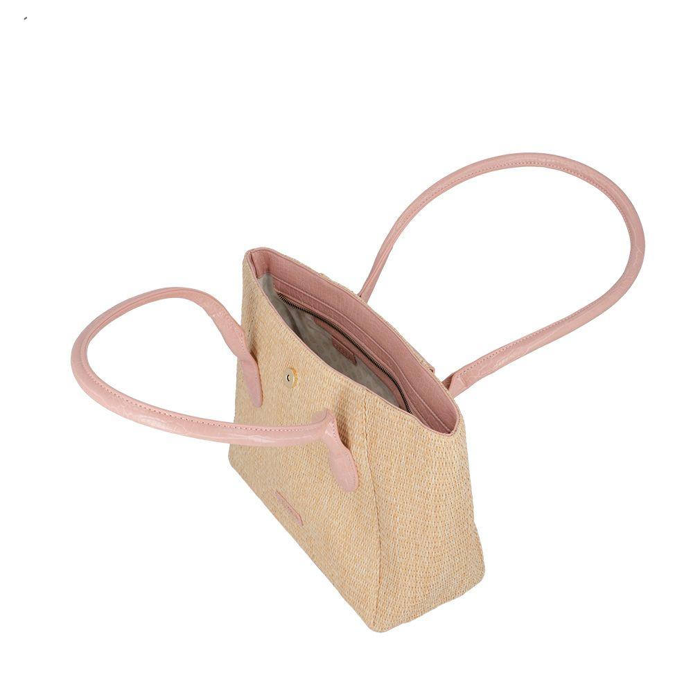 Cartera Tote Bag Secret Habana Rosado L-3