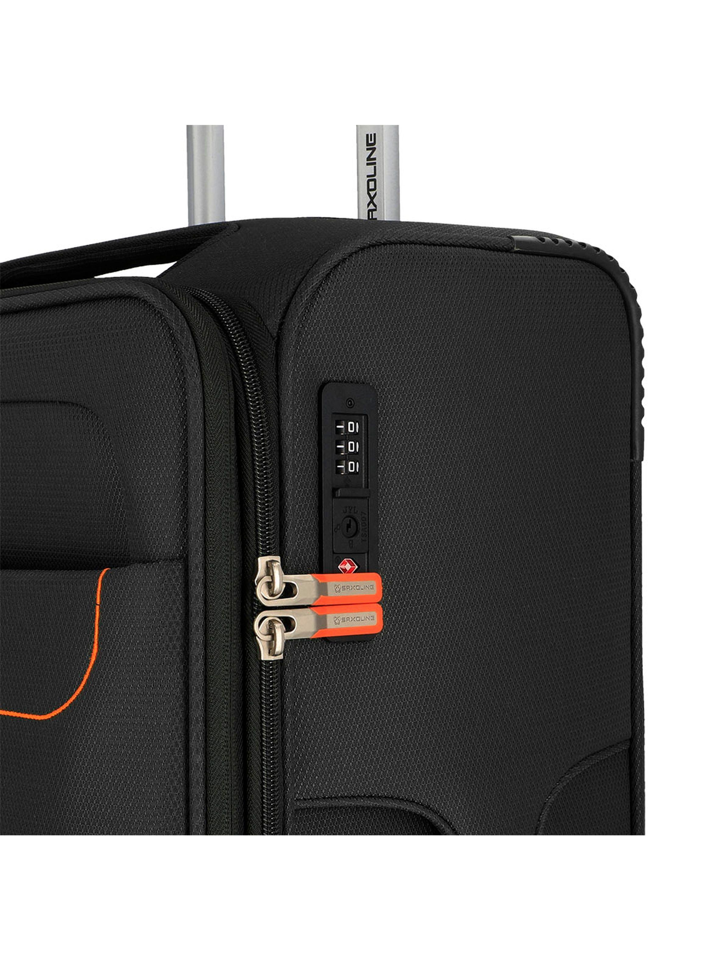 Maleta Mediana Saxoline Vortex Negro-9