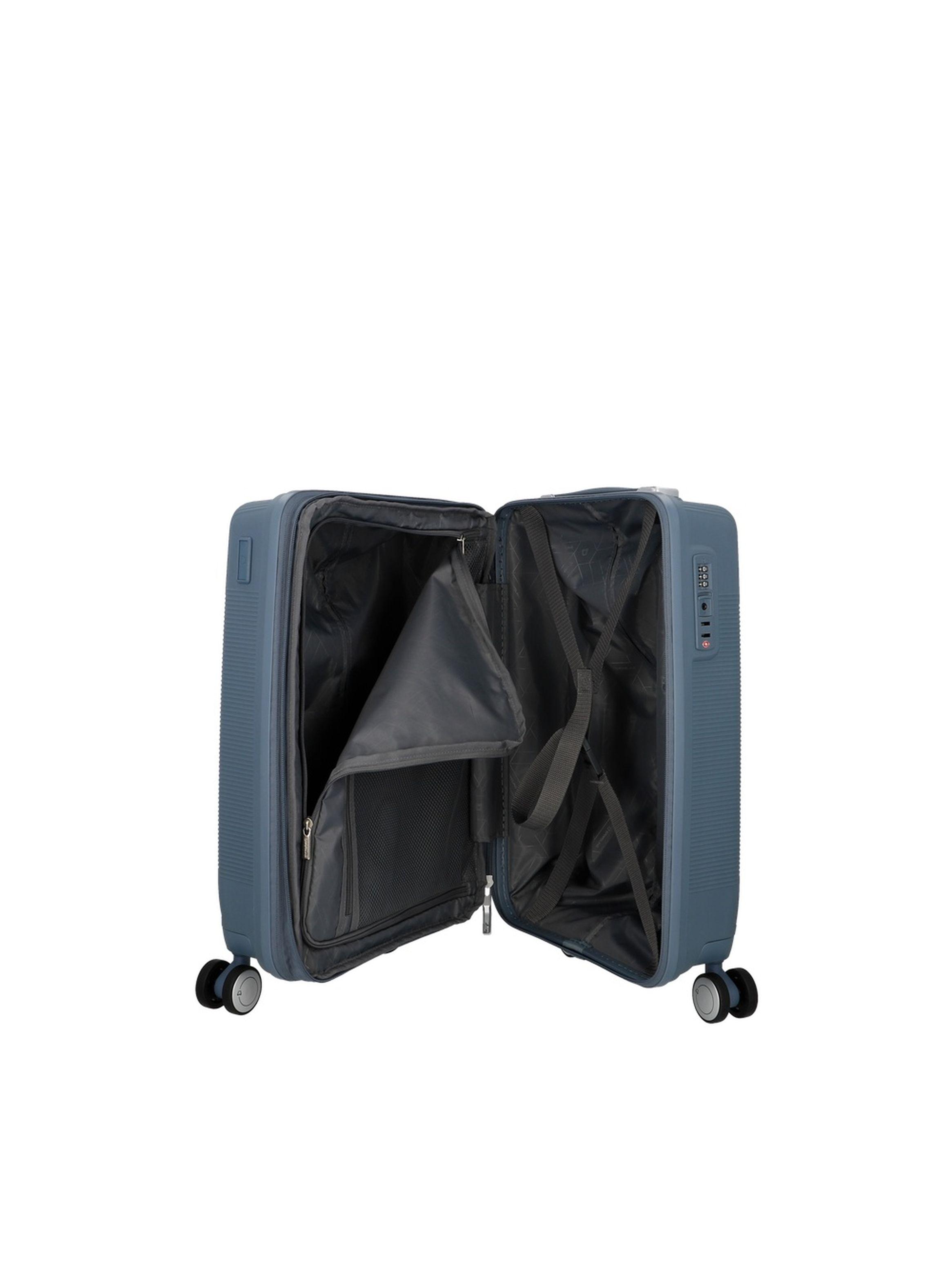 Maleta de Cabina Saxoline Trunk Azul-3