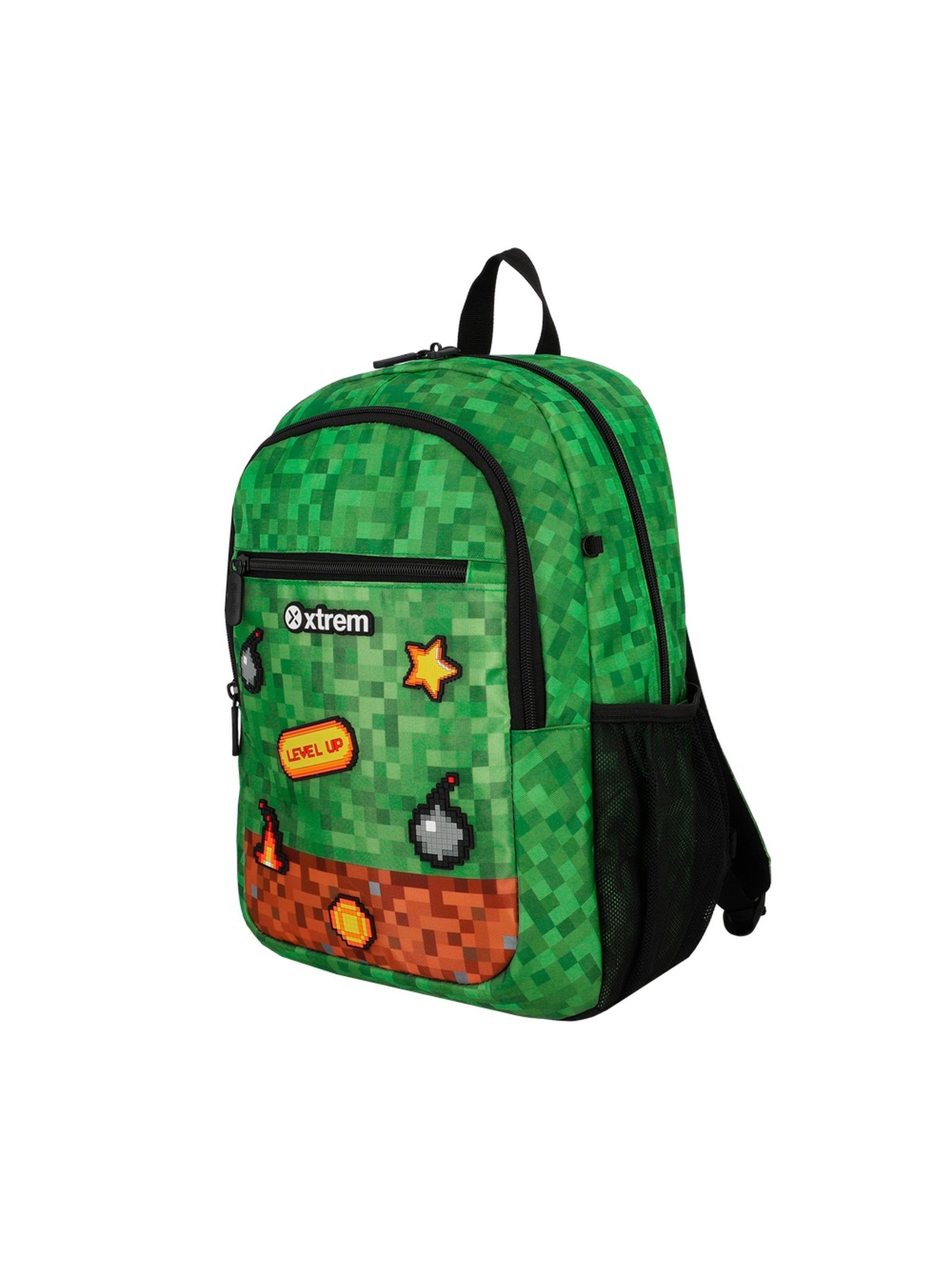 Mochila Xtrem Logan 6XT Pixels Verde-1