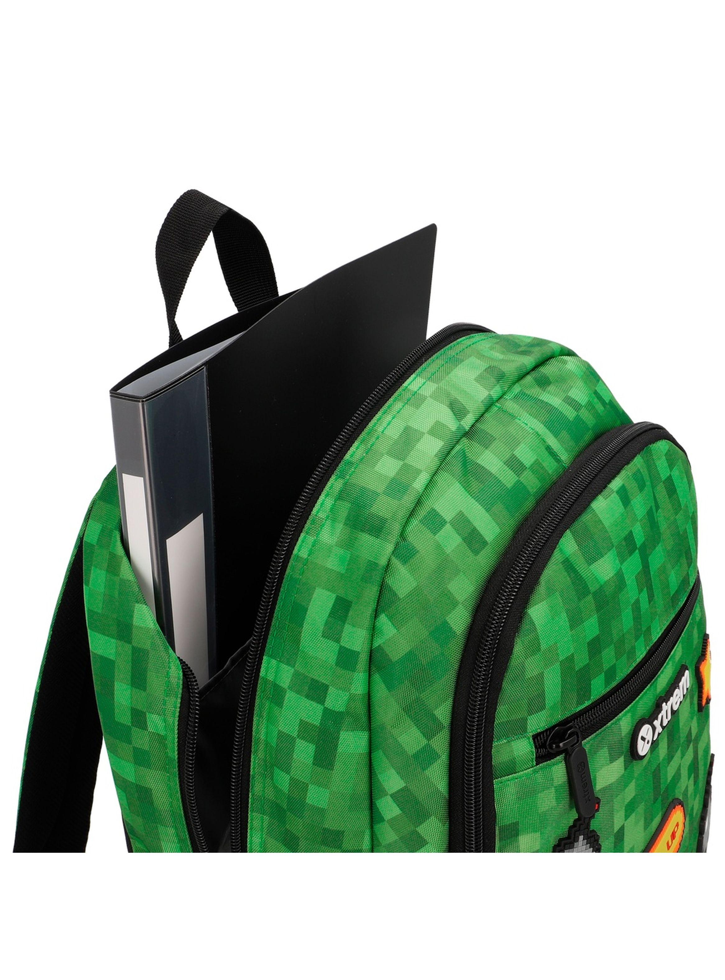 Mochila Xtrem Logan 6XT Pixels Verde-6