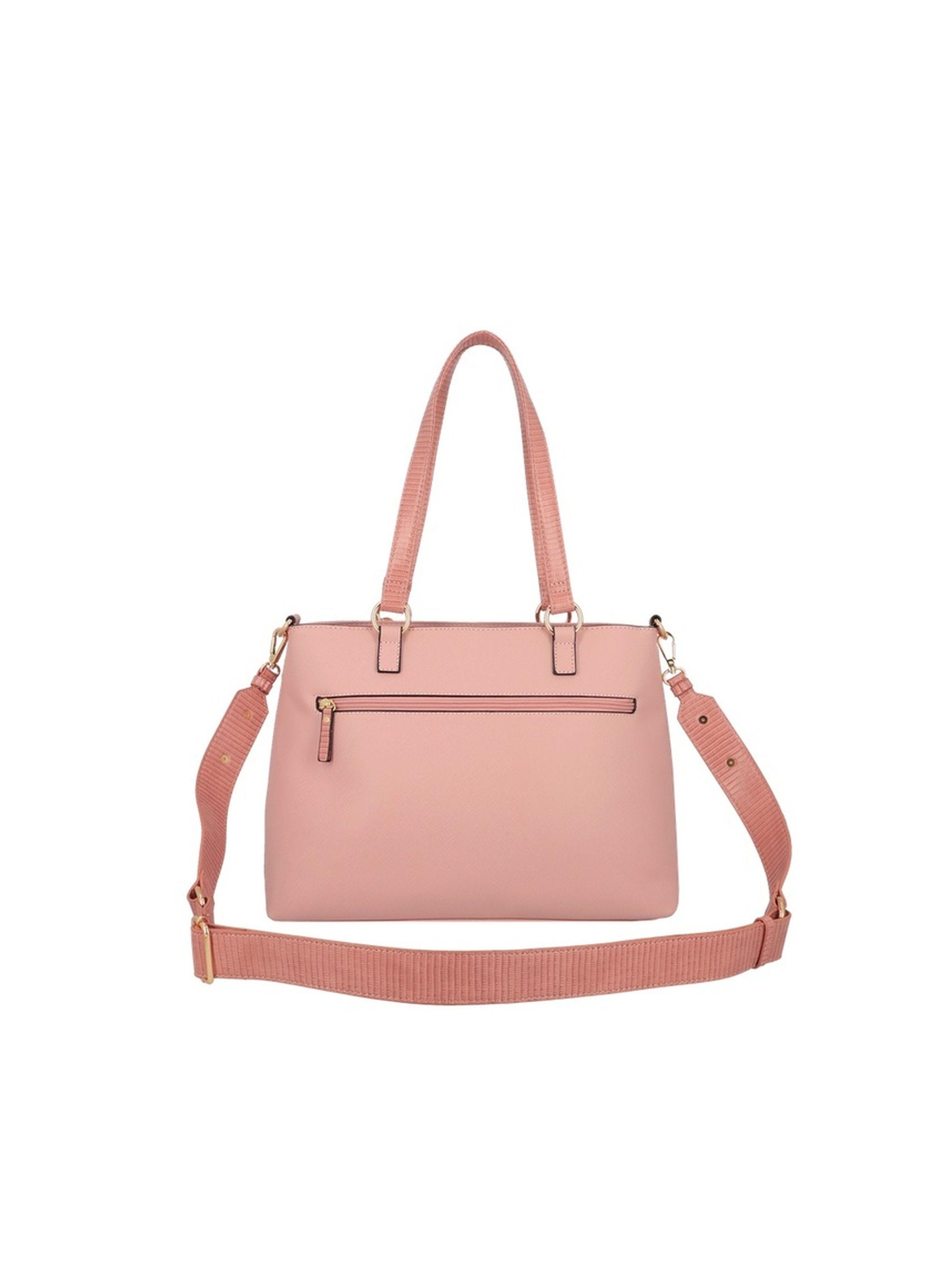 Cartera Tote Secret Albacete FW25 L Rosado-2