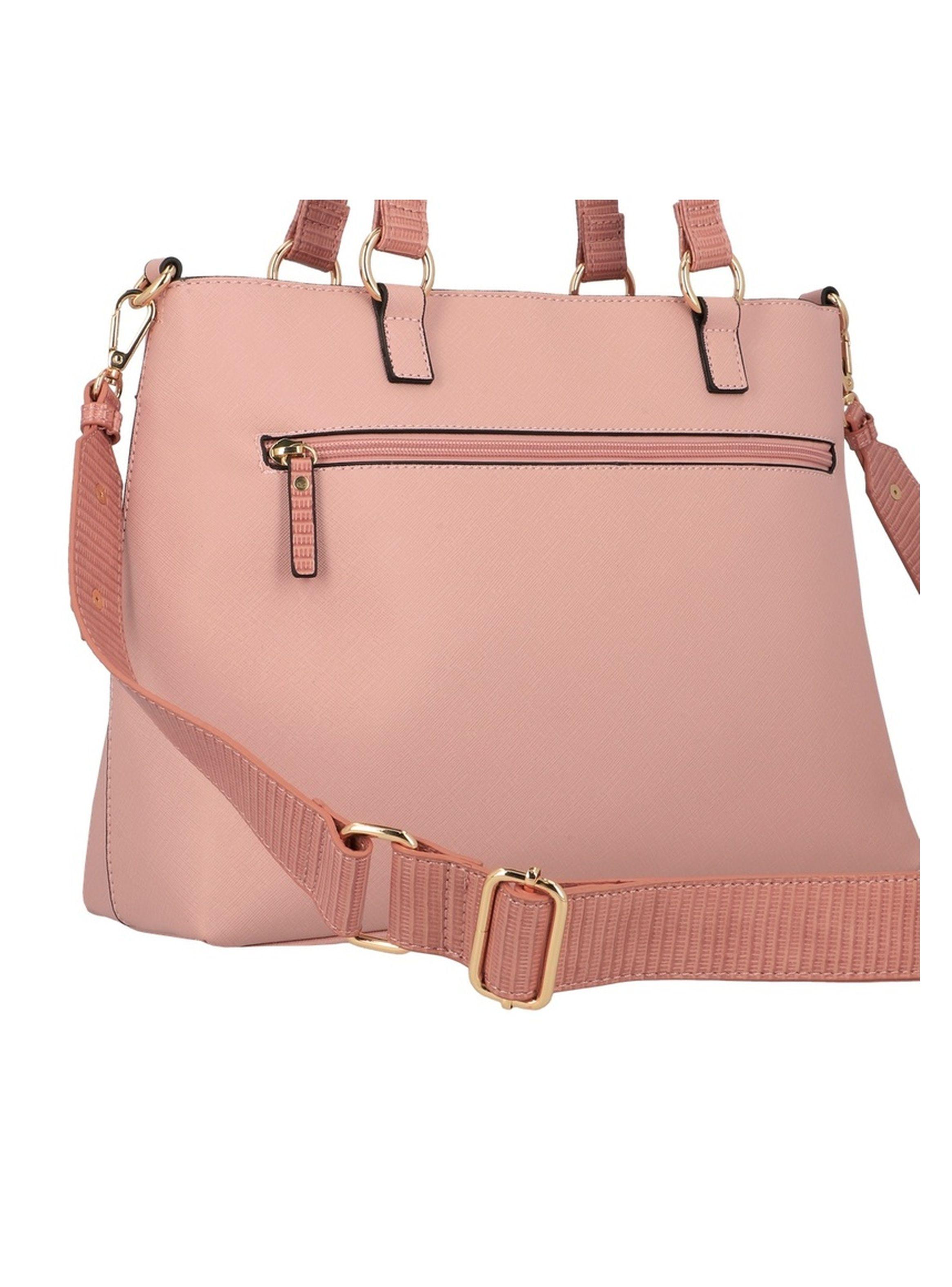 Cartera Tote Secret Albacete FW25 L Rosado-4